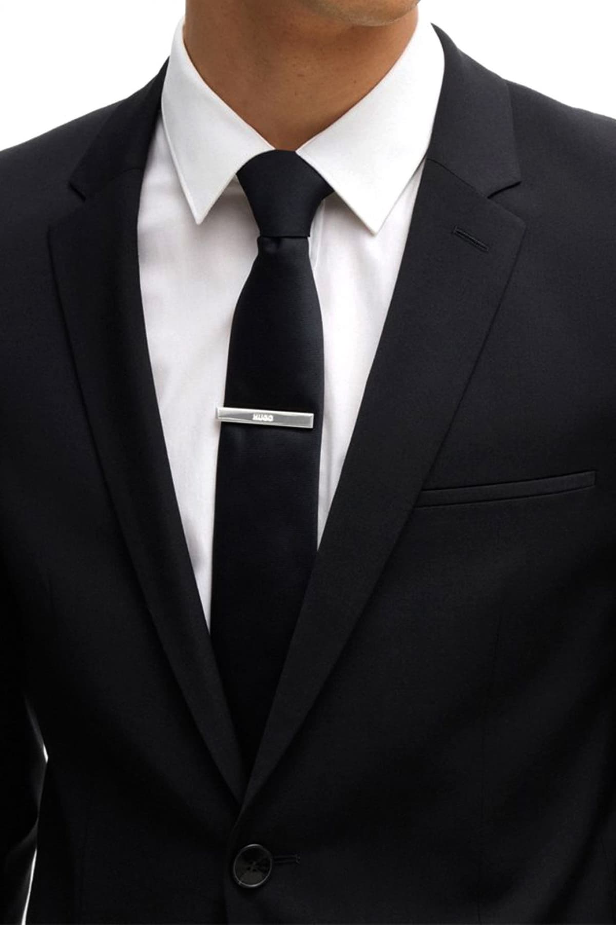 HUGO ΚΛΙΠ ΓΡΑΒΑΤΑΣ E-REDLINE-TIE ΡΟΖ