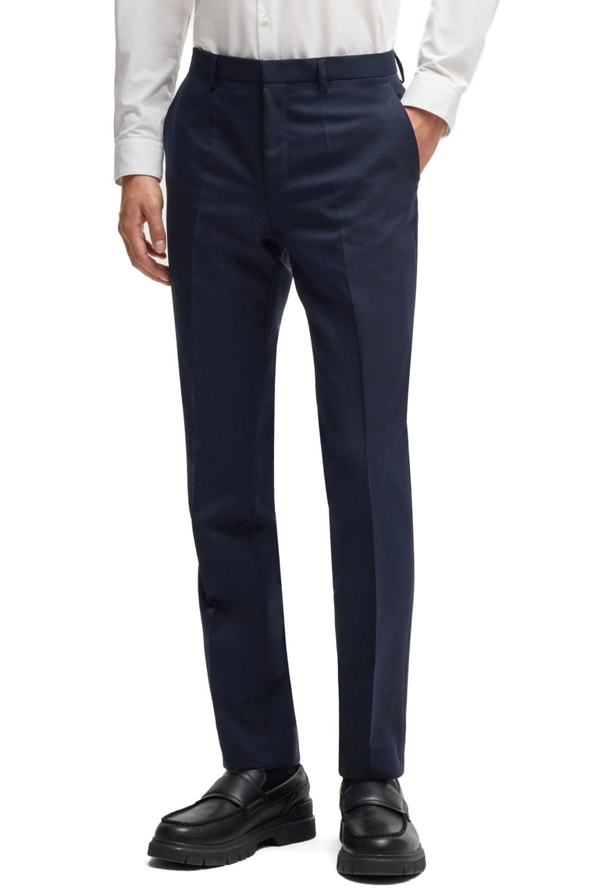 HUGO ΚΟΣΤΟΥΜΙ ARTI/HESTEN 242V1X EXTRA-SLIM FIT ΜΠΛΕ