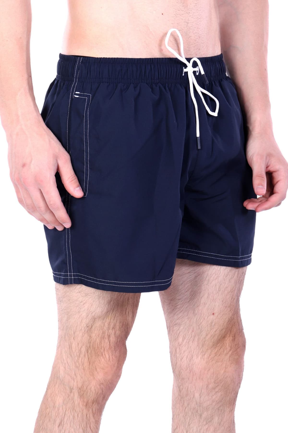 HUGO ΜΑΓΙΩ ΜΑΧ LOGO ΣΚΟΥΡΟ ΜΠΛΕ