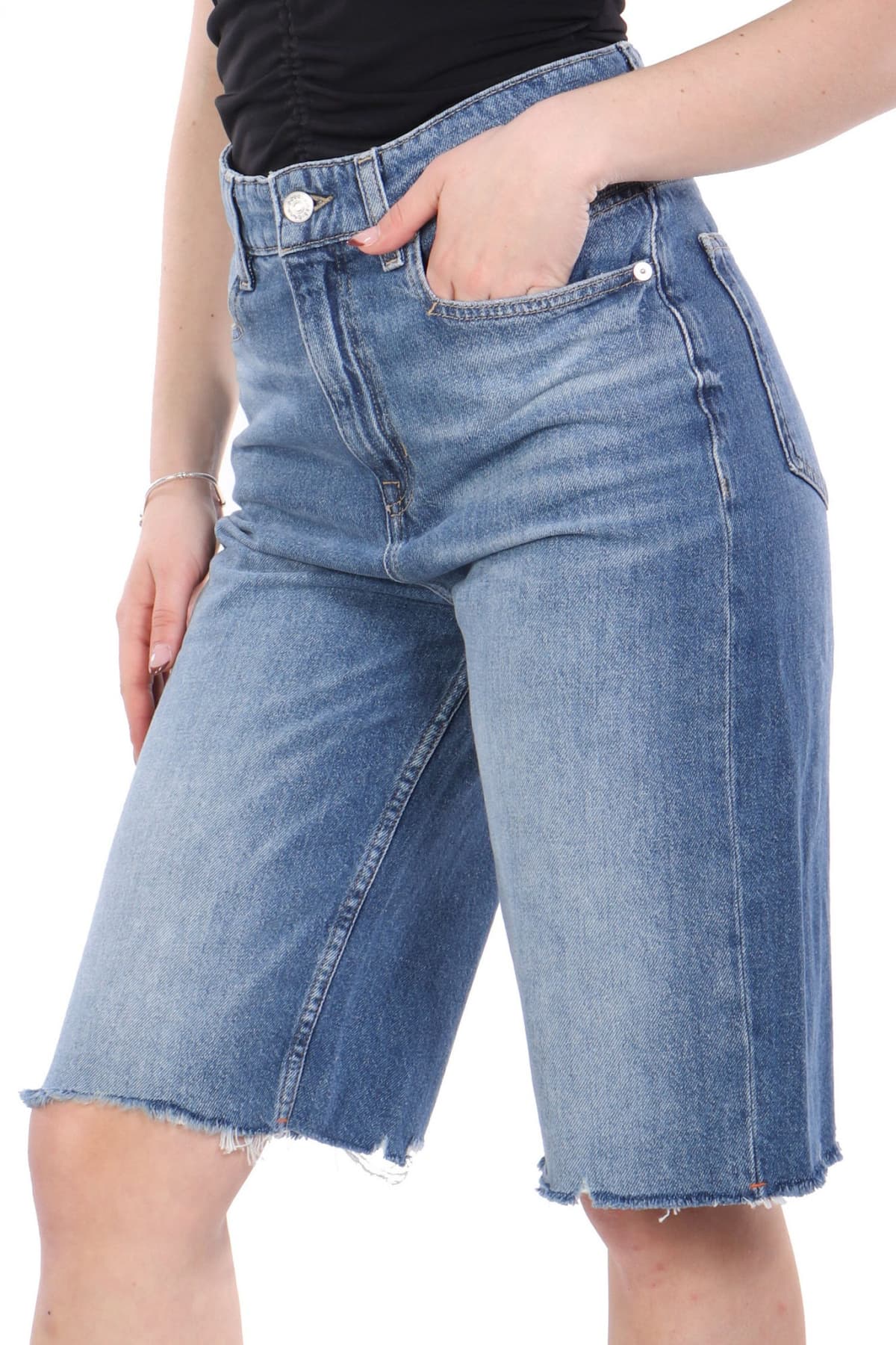 BOSS TZIN ΒΕΡΜΟΥΔΑ C_DENIM JORTS ΜΠΛΕ