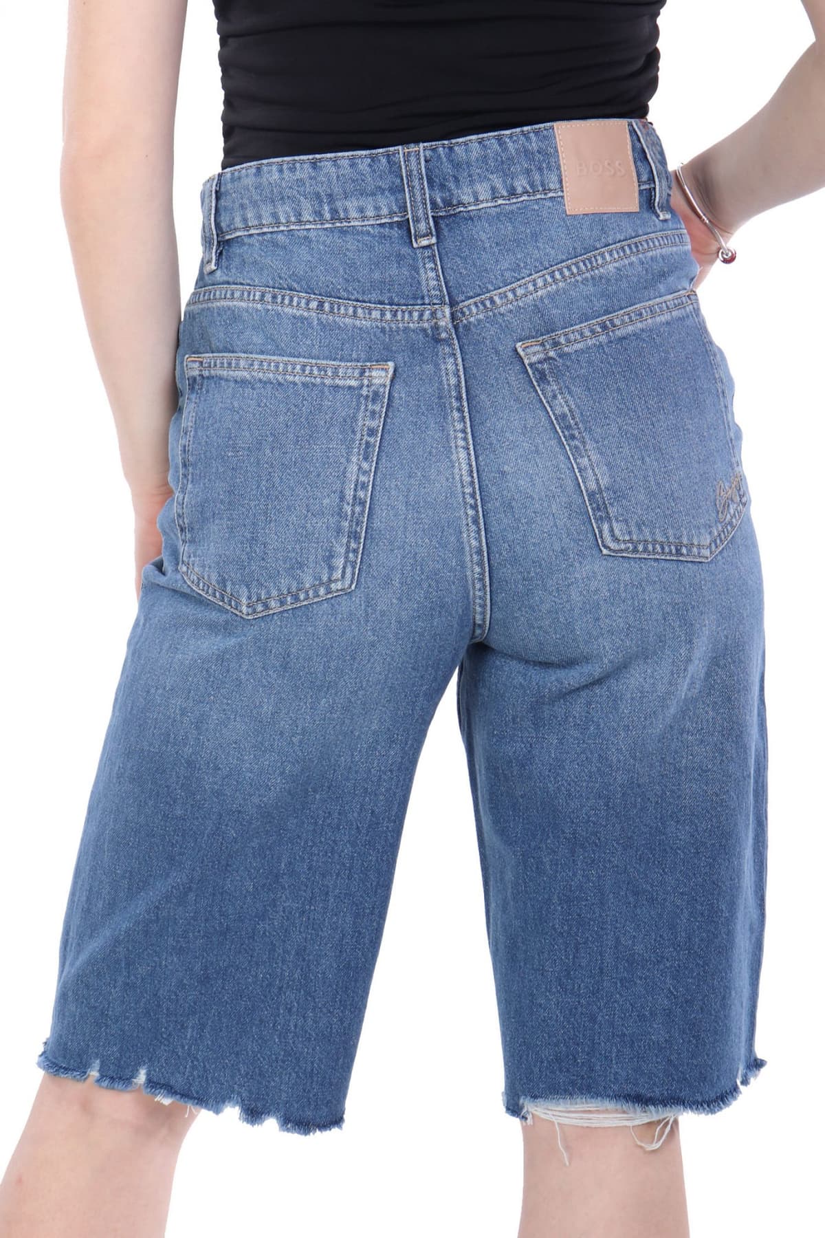 BOSS TZIN ΒΕΡΜΟΥΔΑ C_DENIM JORTS ΜΠΛΕ