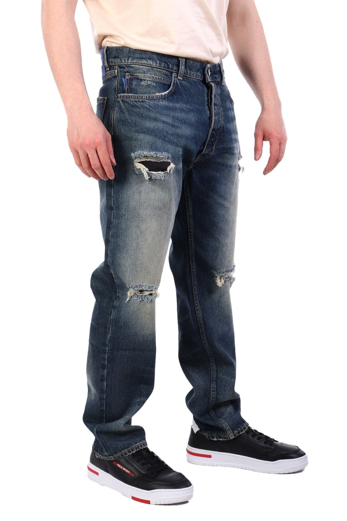 HUGO BLUE ΠΑΝΤΕΛΟΝΙ JEANS STRAIGHT ΦΘΟΡΕΣ JONAH ΜΠΛΕ