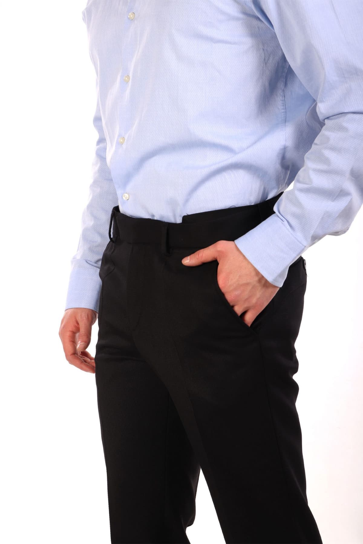 BOSS ΠΑΝΤΕΛΟΝΙ CHINO H-GEORGE-CEL-WG-251 ΜΑΥΡΟ