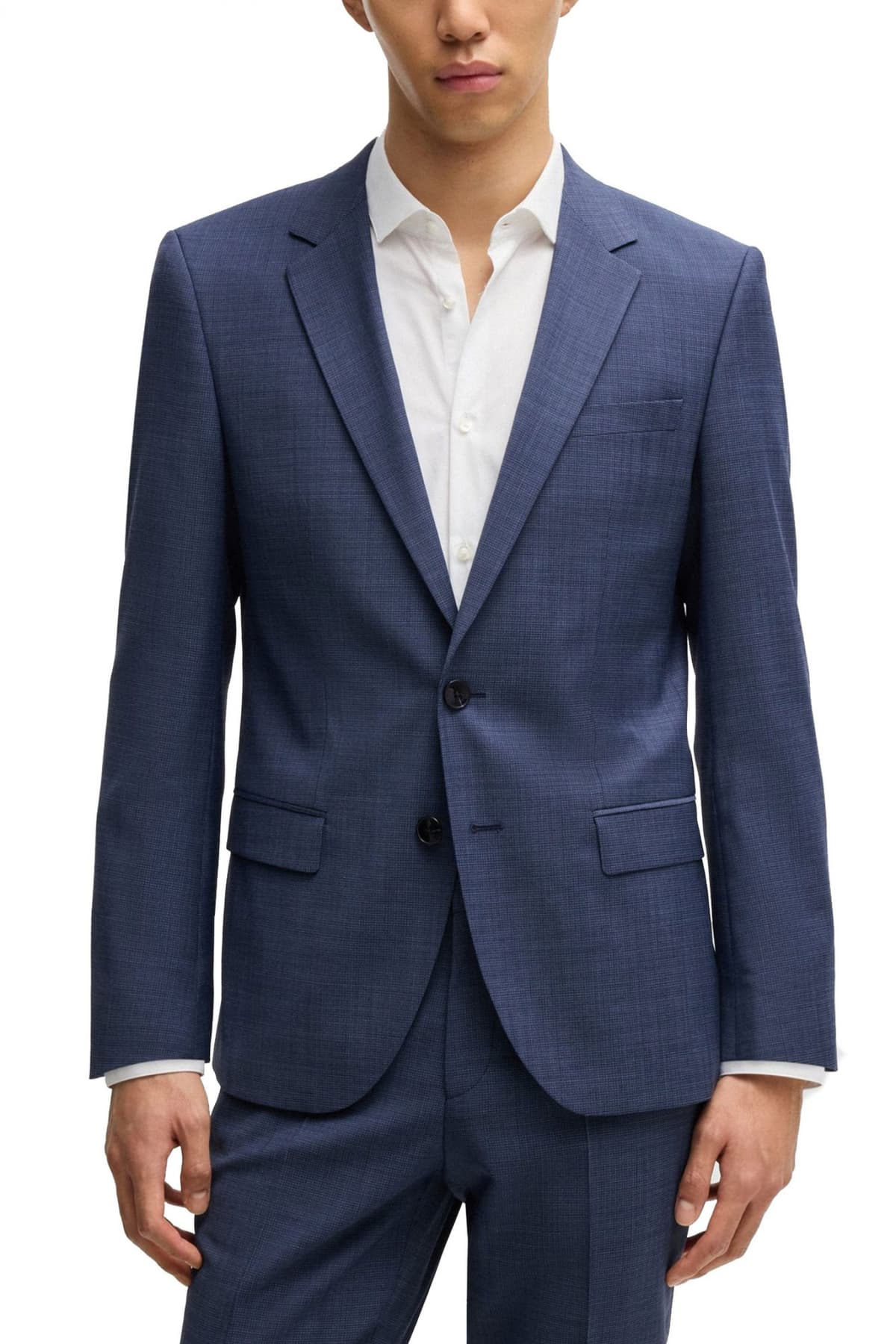 HUGO ΚΟΣΤΟΥΜΙ HENRY/GETLIN 232X SLIM FIT ΜΠΛΕ