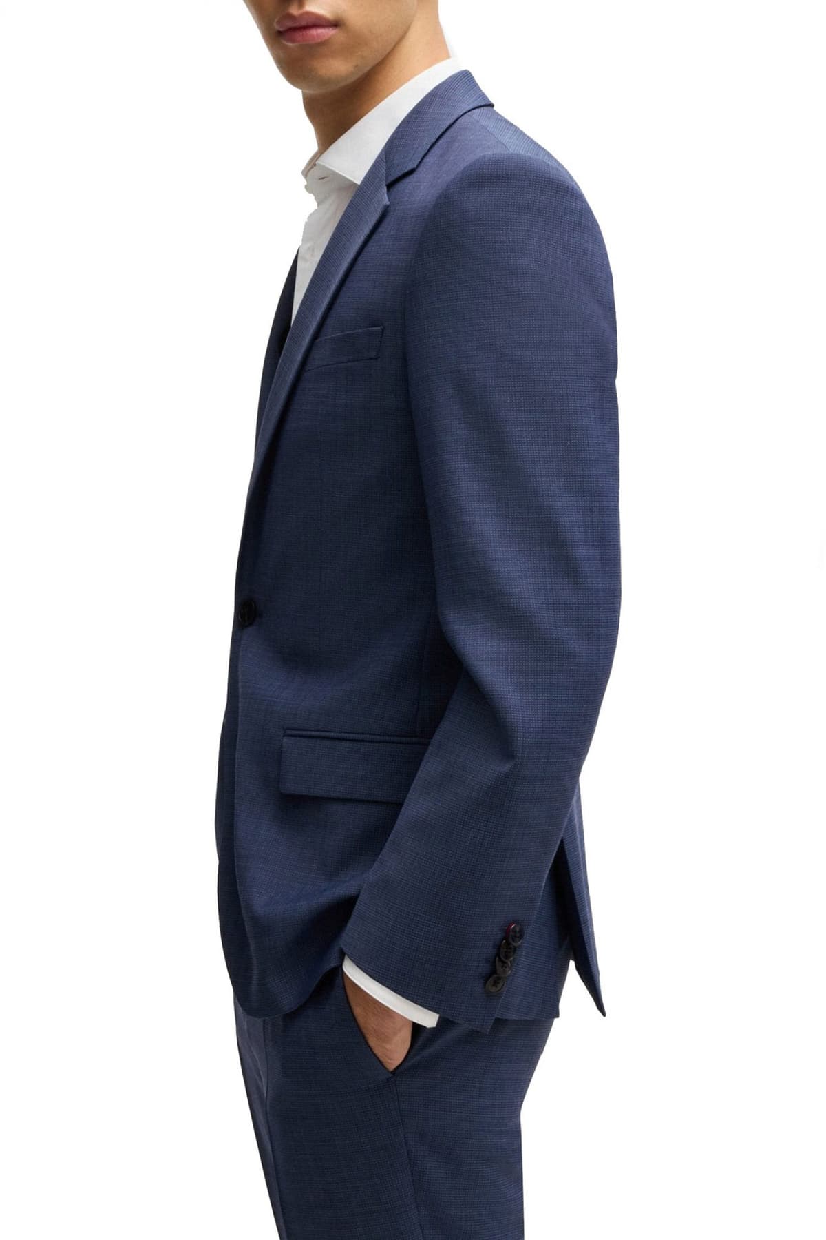 HUGO ΚΟΣΤΟΥΜΙ HENRY/GETLIN 232X SLIM FIT ΜΠΛΕ