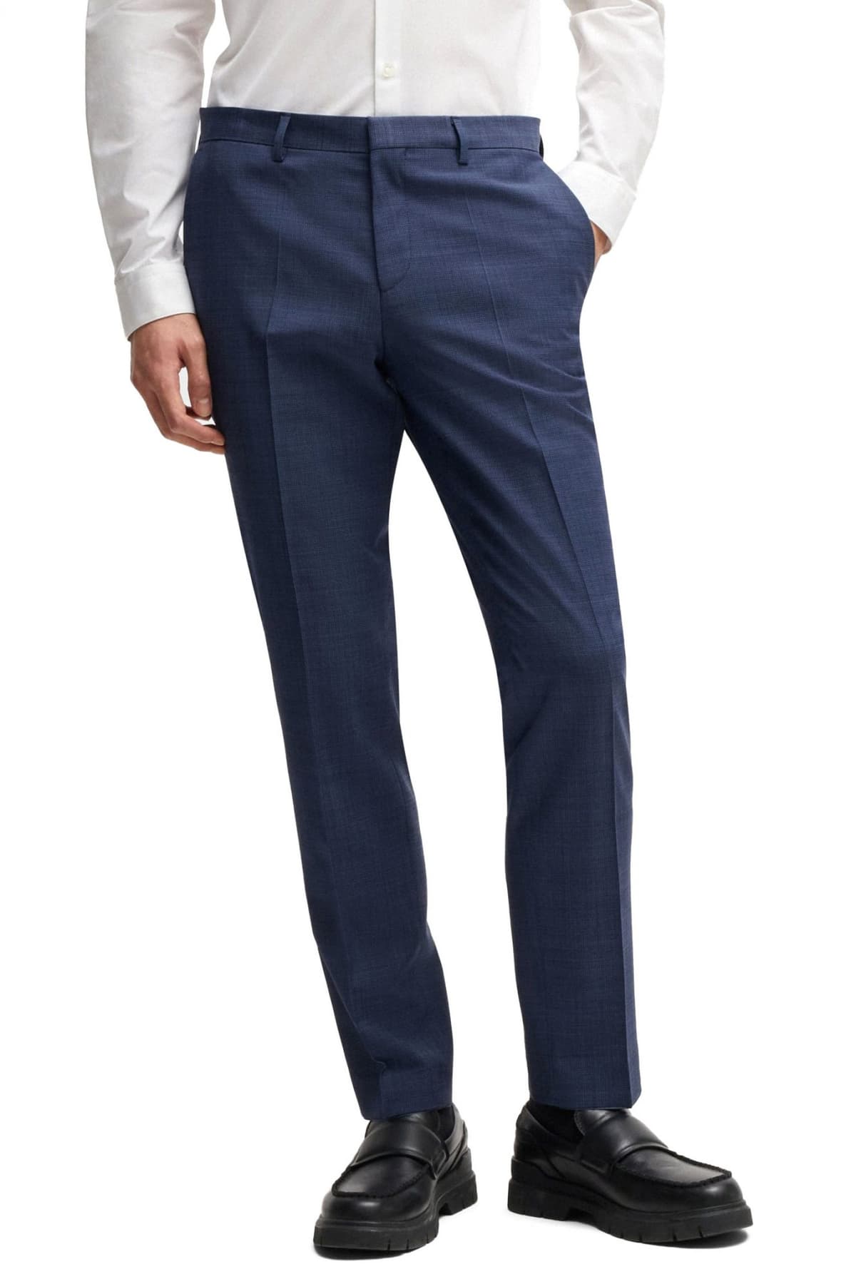 HUGO ΚΟΣΤΟΥΜΙ HENRY/GETLIN 232X SLIM FIT ΜΠΛΕ