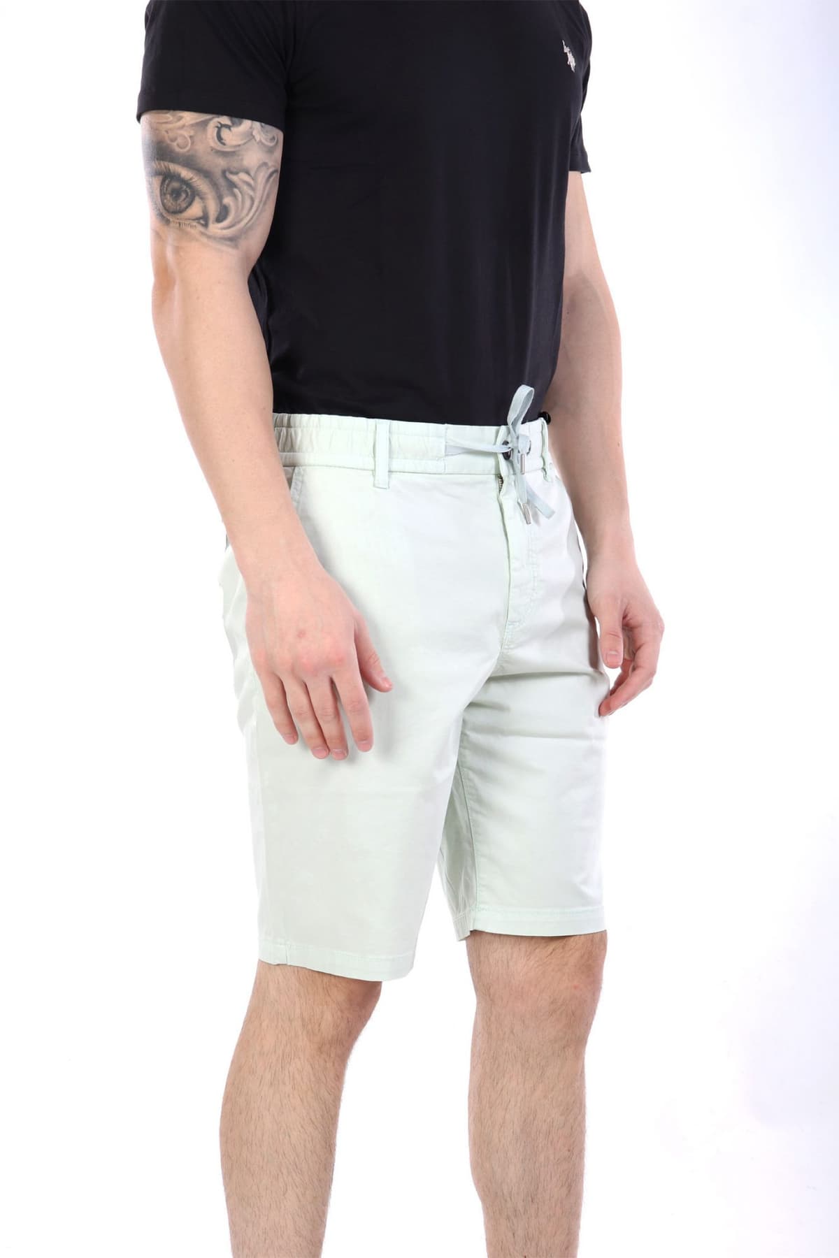 BOSS CASUAL ΒΕΡΜΟΥΔΑ CHINO TAPERED FIT CHINO-TAPERED-DS-1-S ΦΥΣΤΙΚΙ