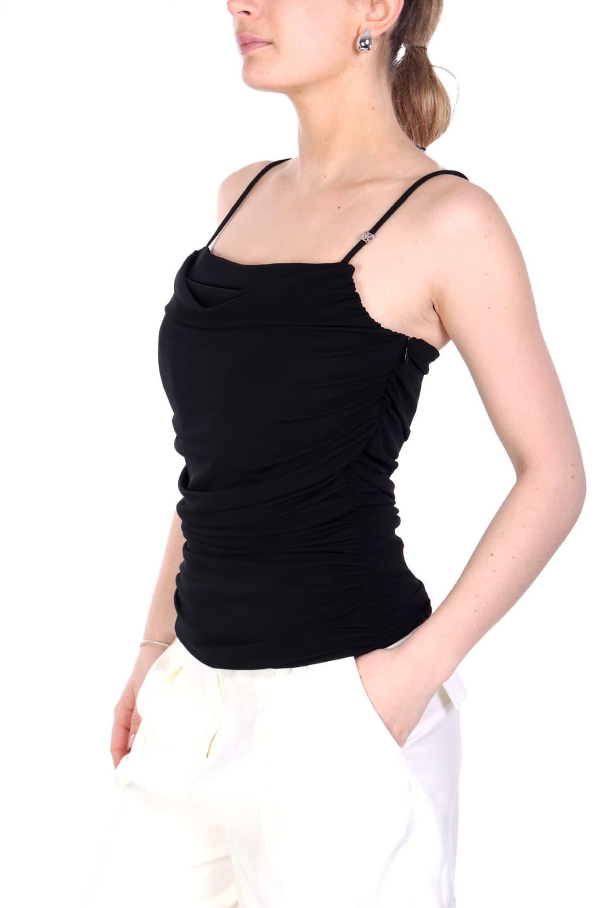 HUGO TOP DOFFIANO ΝΤΡΑΠΕ ΣΟΥΡΑ ΣΤΗΝ ΜΕΣΗ ΜΑΥΡΟ