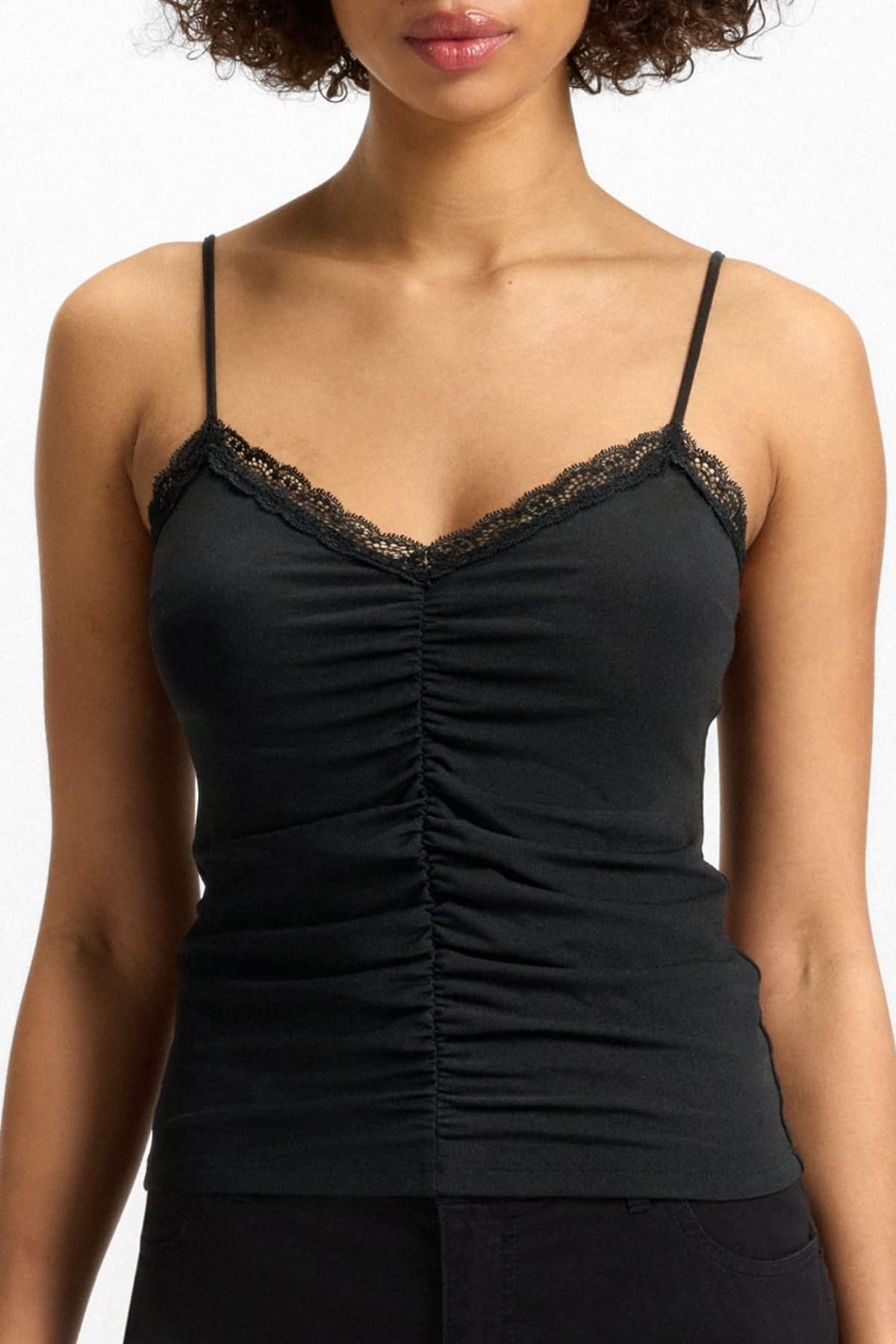 HUGO BLUE TANK TOP DELE_B ΔΑΝΤΕΛΑ ΣΟΥΡΑ ΜΠΡΟΣΤΑ ΜΑΥΡΟ