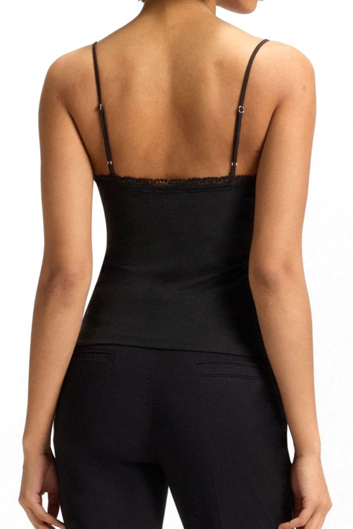 HUGO BLUE TANK TOP DELE_B ΔΑΝΤΕΛΑ ΣΟΥΡΑ ΜΠΡΟΣΤΑ ΜΑΥΡΟ