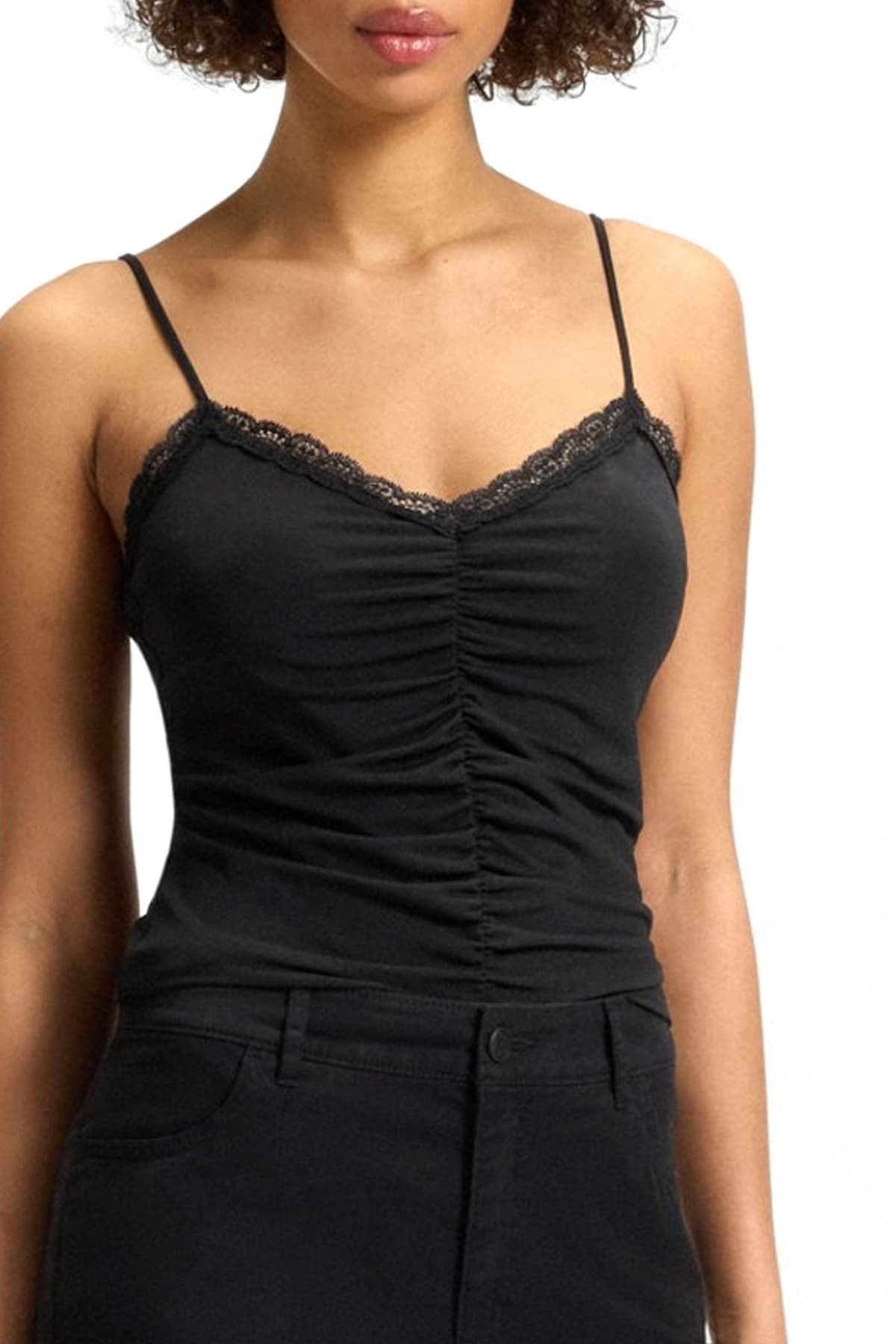 HUGO BLUE TANK TOP DELE_B ΔΑΝΤΕΛΑ ΣΟΥΡΑ ΜΠΡΟΣΤΑ ΜΑΥΡΟ