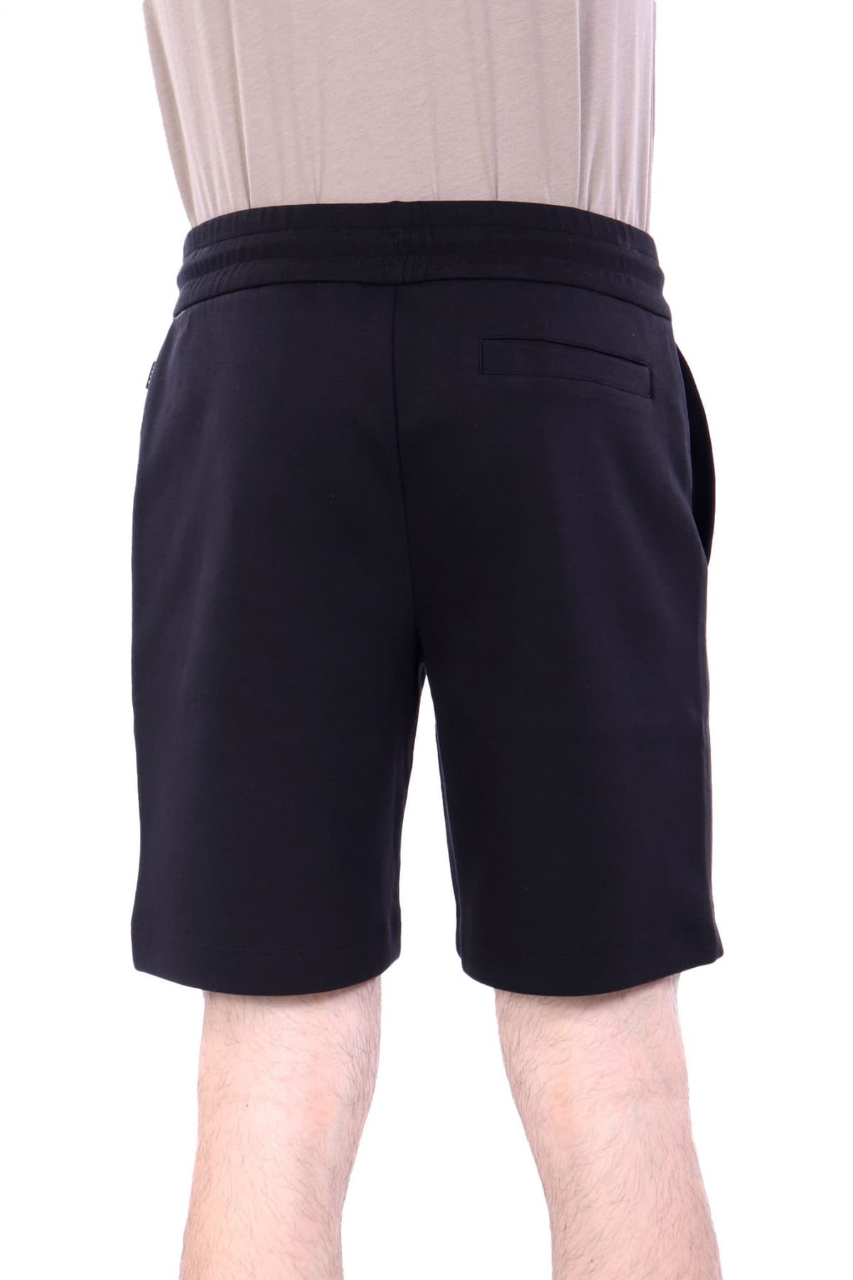 BOSS ΒΕΡΜΟΥΔΑ JERSEY C-LEONI 01 ΜΑΥΡΟ