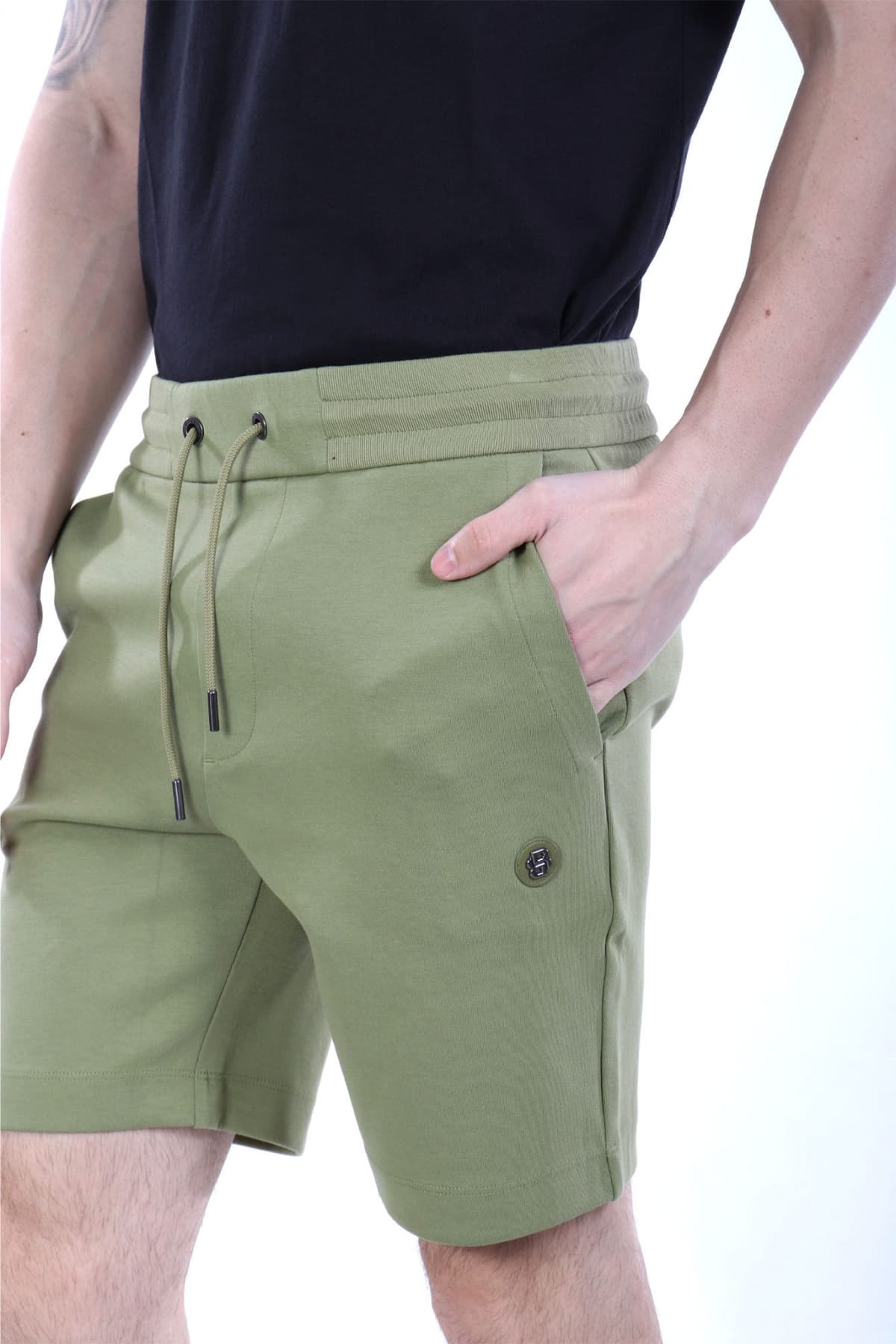 BOSS ΒΕΡΜΟΥΔΑ JERSEY C-LEONI 01 XAKI