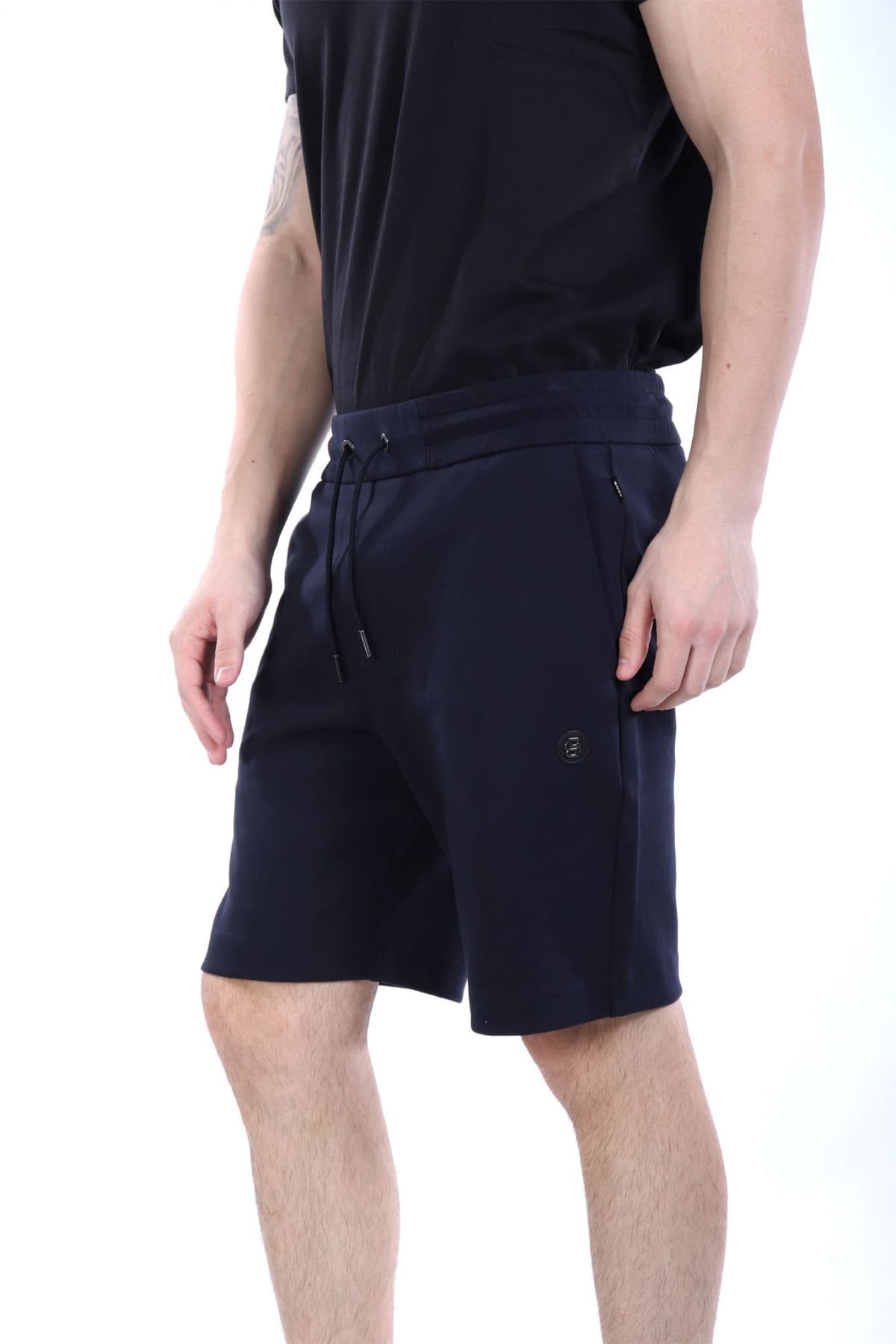 BOSS ΒΕΡΜΟΥΔΑ JERSEY C-LEONI 01 ΜΠΛΕ