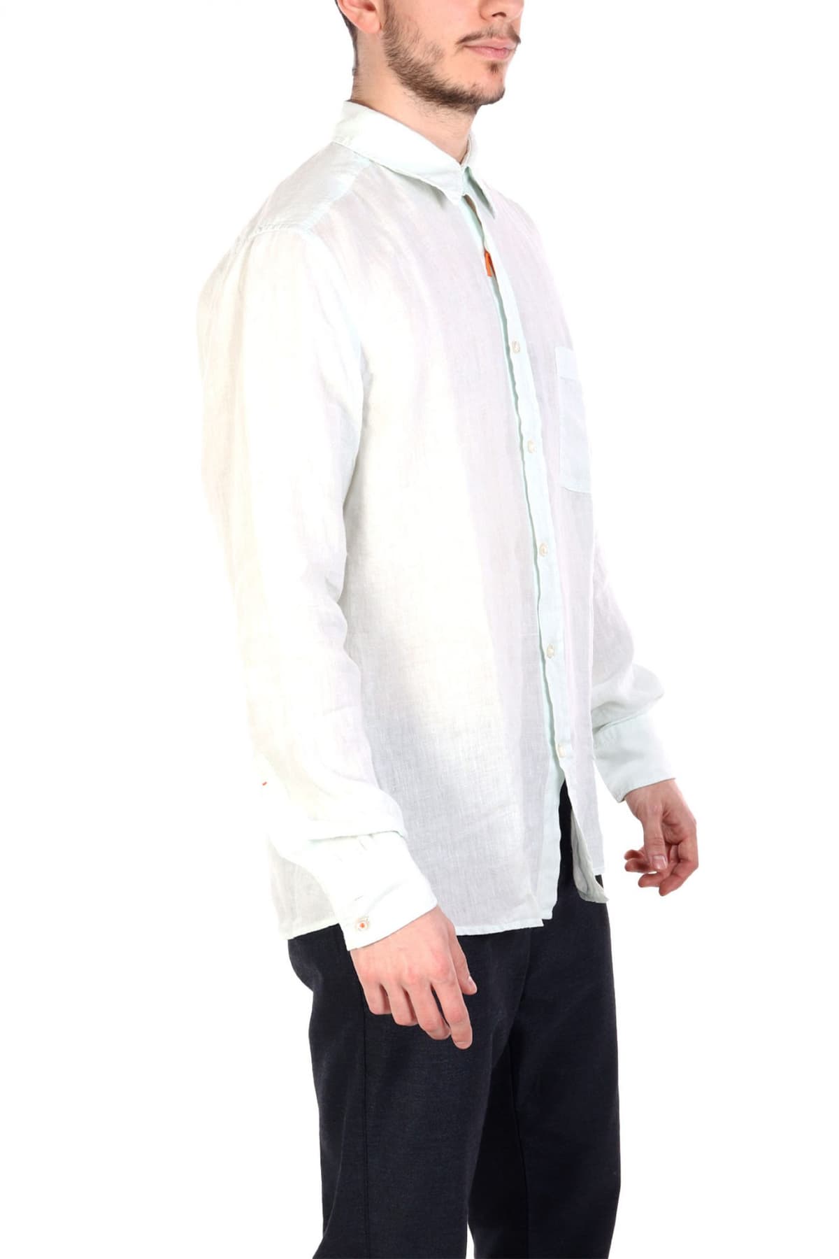 BOSS CASUAL ΠΟΥΚΑΜΙΣΟ ΛΙΝΟ REGULAR FIT RELEGANT 6 M ΜΕΝΤΑ