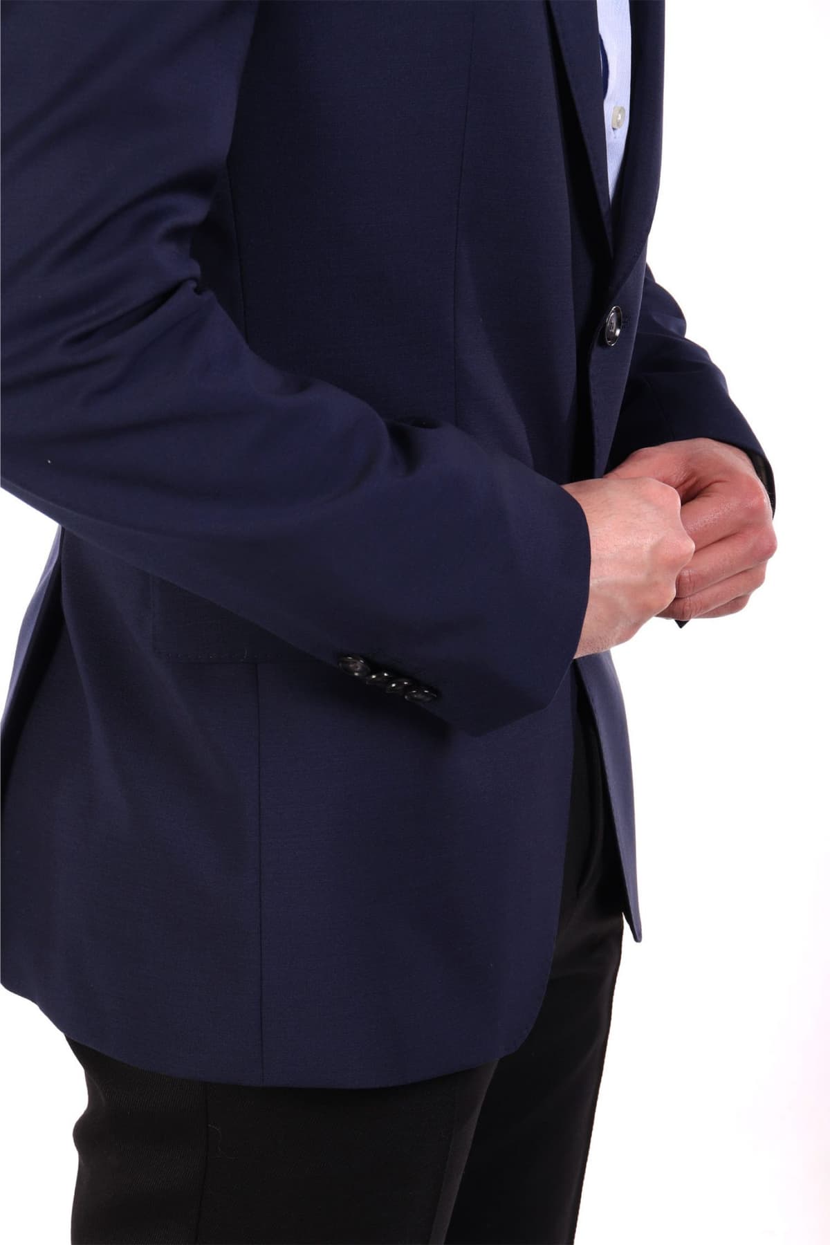 BOSS ΣΑΚΑΚΙ ΚΟΥΣΤΟΥΜΙΟΥ SLIM FIT H-HUGE-S-MM-251 ΜΠΛΕ