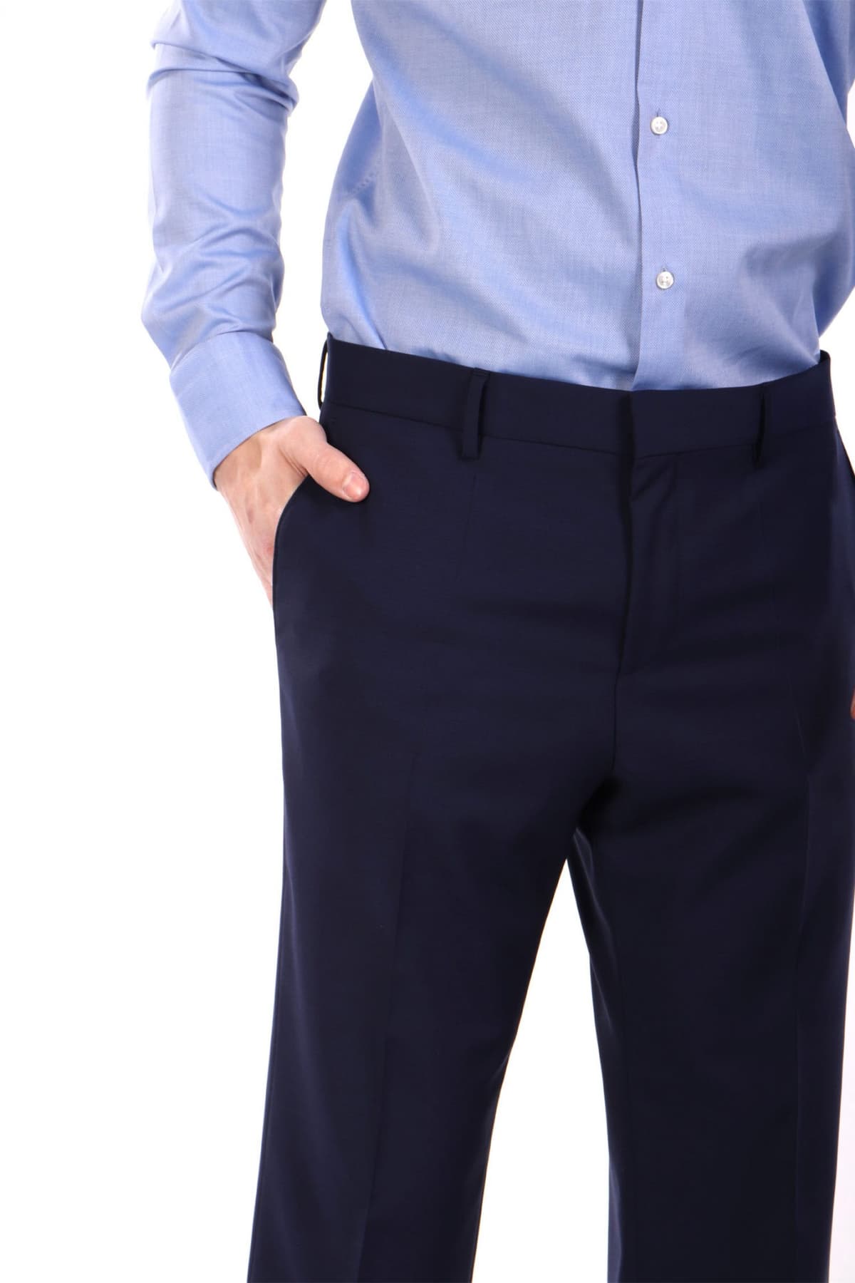 BOSS ΠΑΝΤΕΛΟΝΙ ΚΟΣΤΟΥΜΙΟΥ SLIM FIT H-GENIUS-MM-251 ΜΠΛΕ