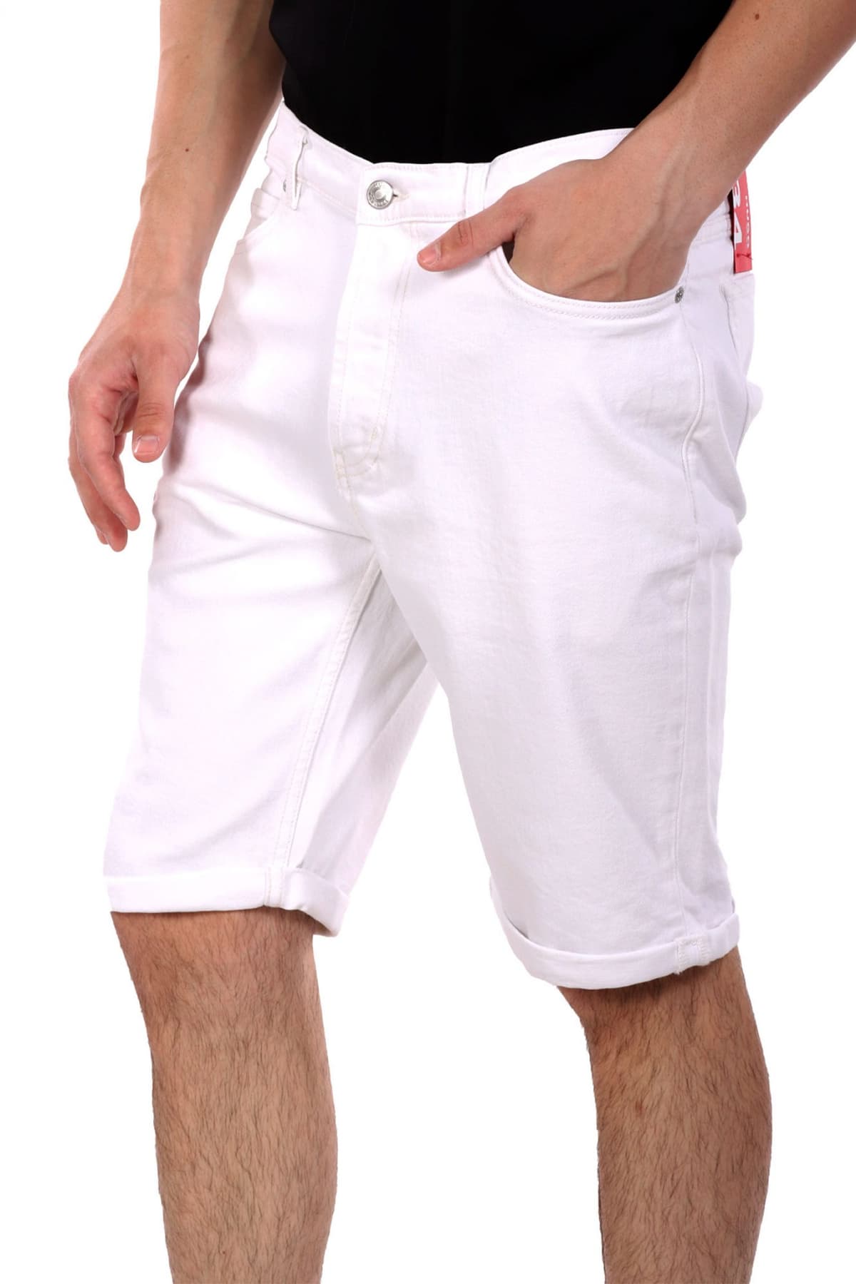 HUGO ΒΕΡΜΟΥΔΑ JEANS HUGO 634/S ΛΕΥΚΟ