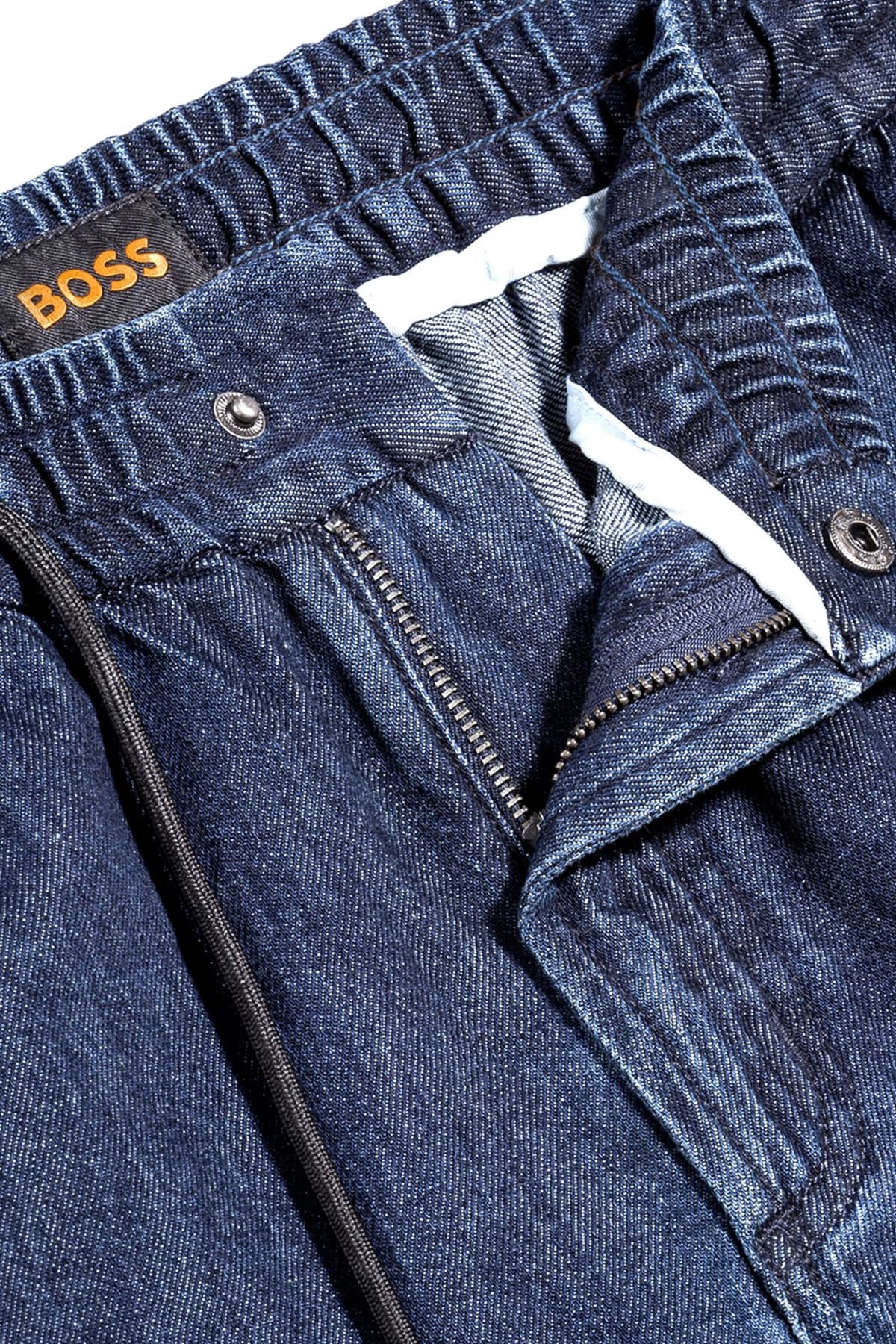 BOSS CASUAL ΒΕΡΜΟΥΔΑ JEANS SANDREW SHORTS BO ΜΠΛΕ