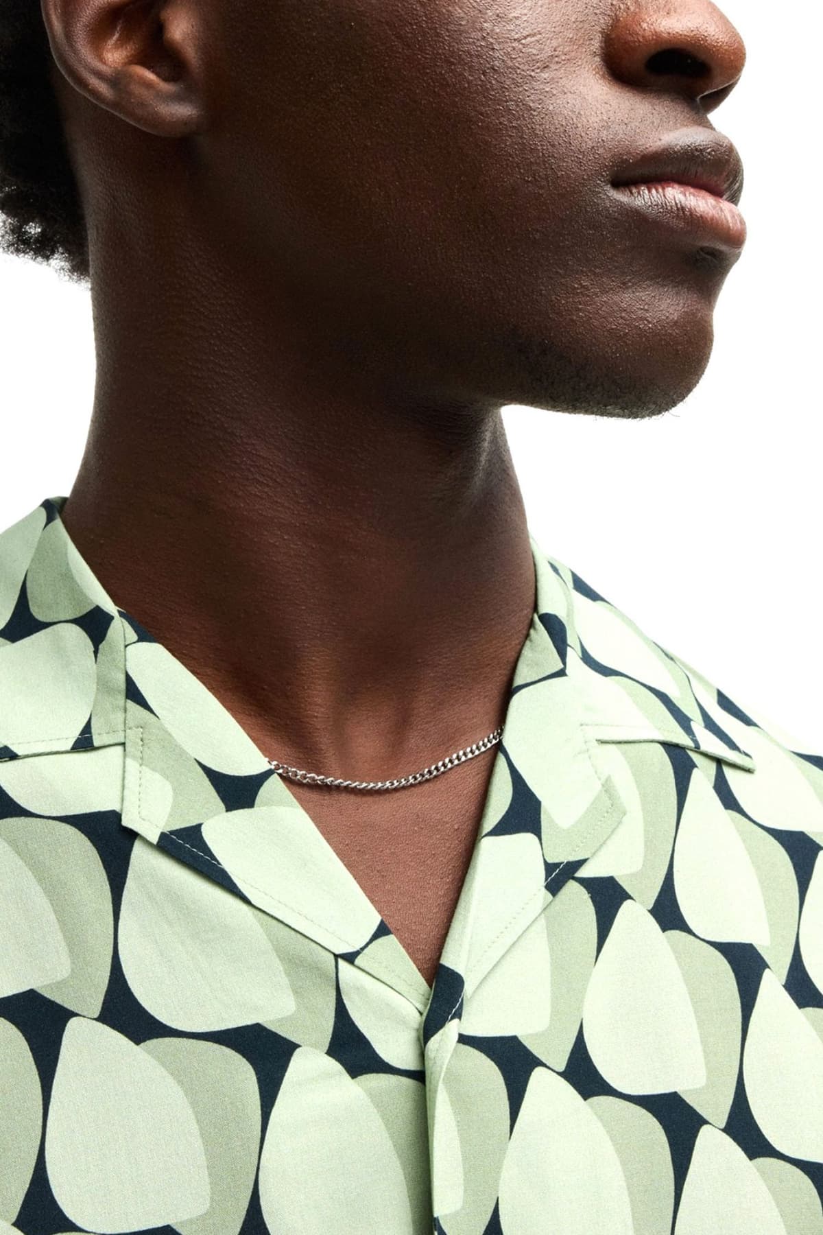 HUGO ΠΟΥΚΑΜΙΣΟ ΚΟΝΤΟΜΑΝΙΚΟ ESPINO ALL OVER PRINT ΠΡΑΣΙΝΟ