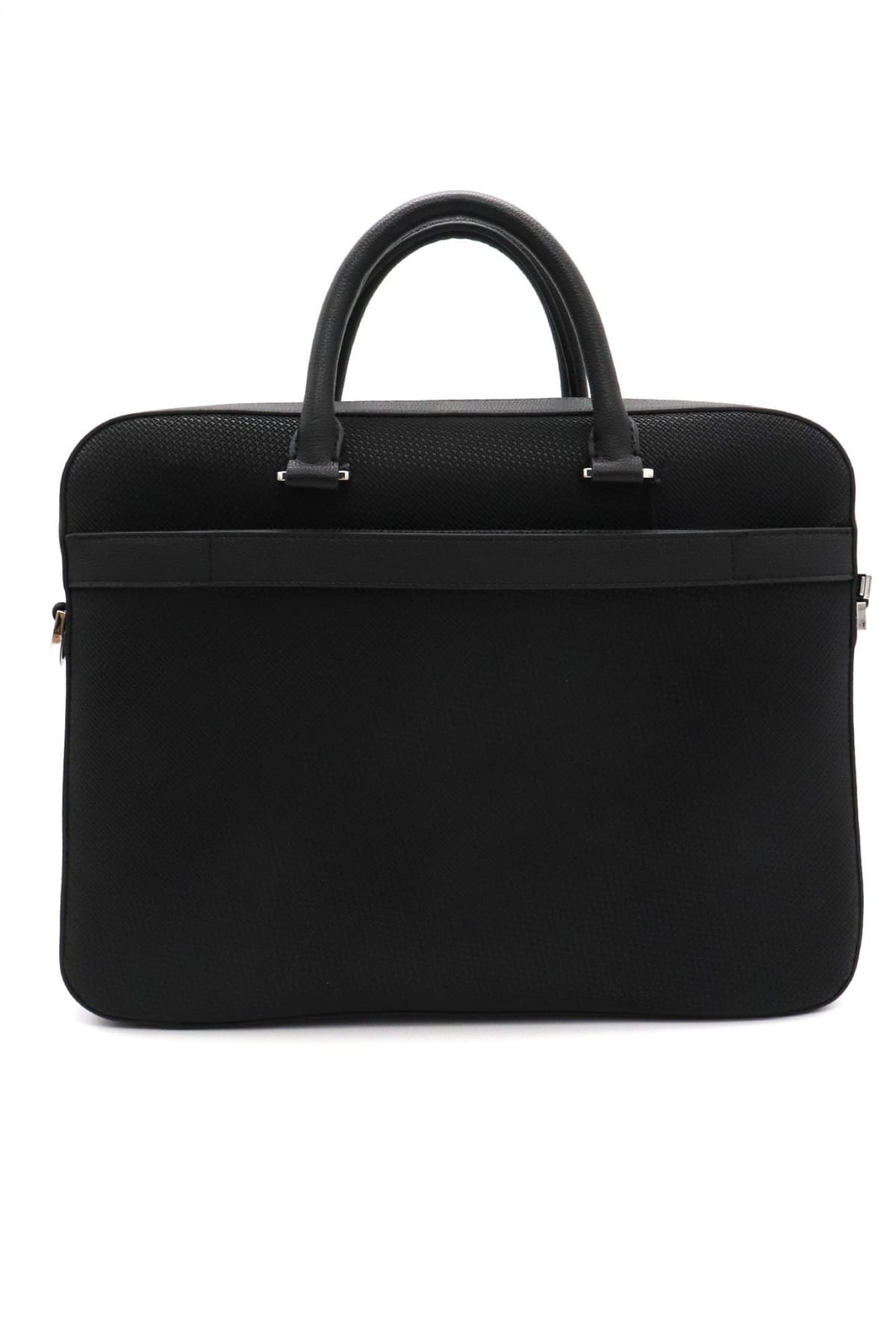 BOSS ΤΣΑΝΤΑ BRIEFCASE RAY M SINGLE DOC. ΜΑΥΡΟ