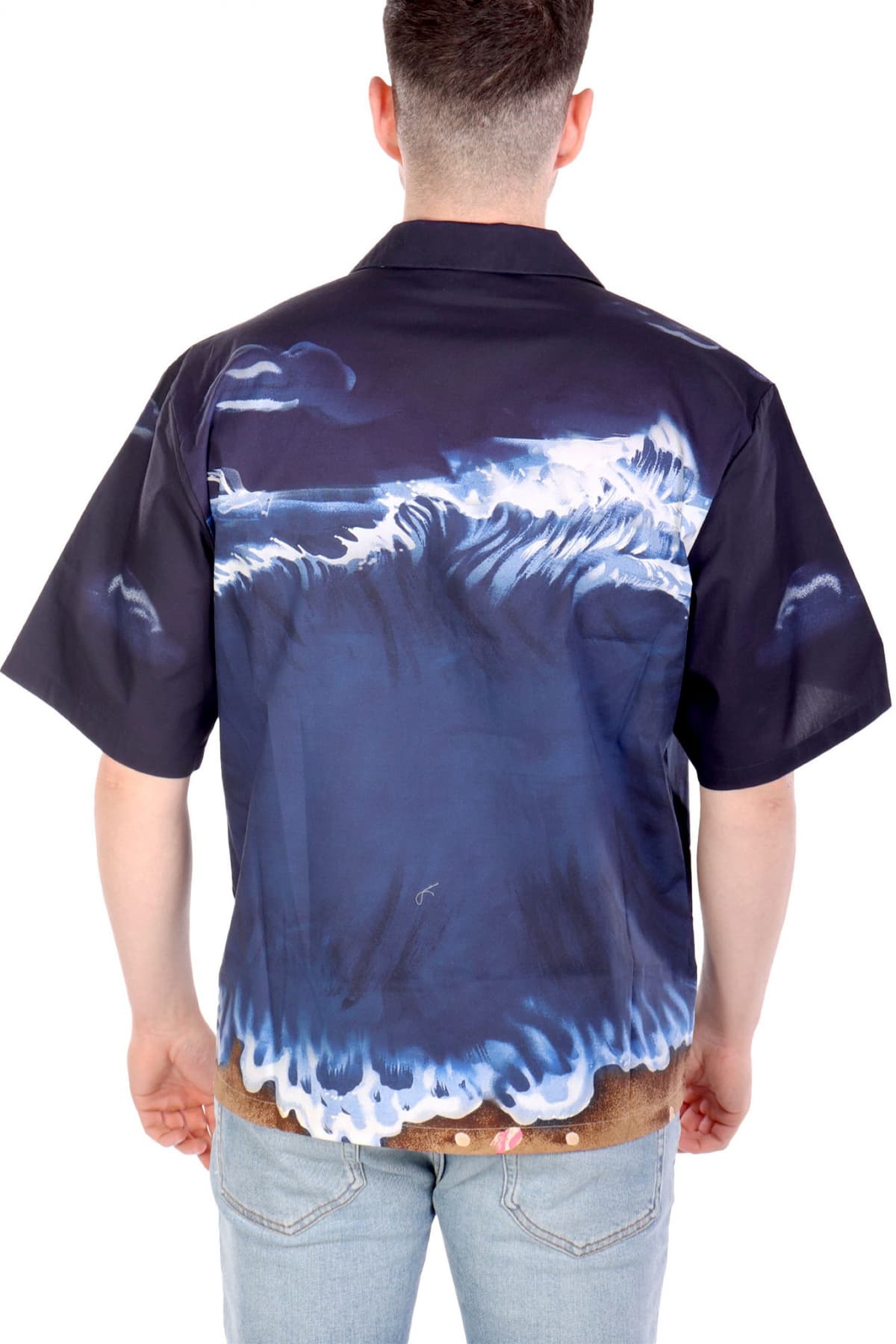 HUGO BLUE ΠΟΥΚΑΜΙΣΟ ELIGINO ΜΠΛΕ