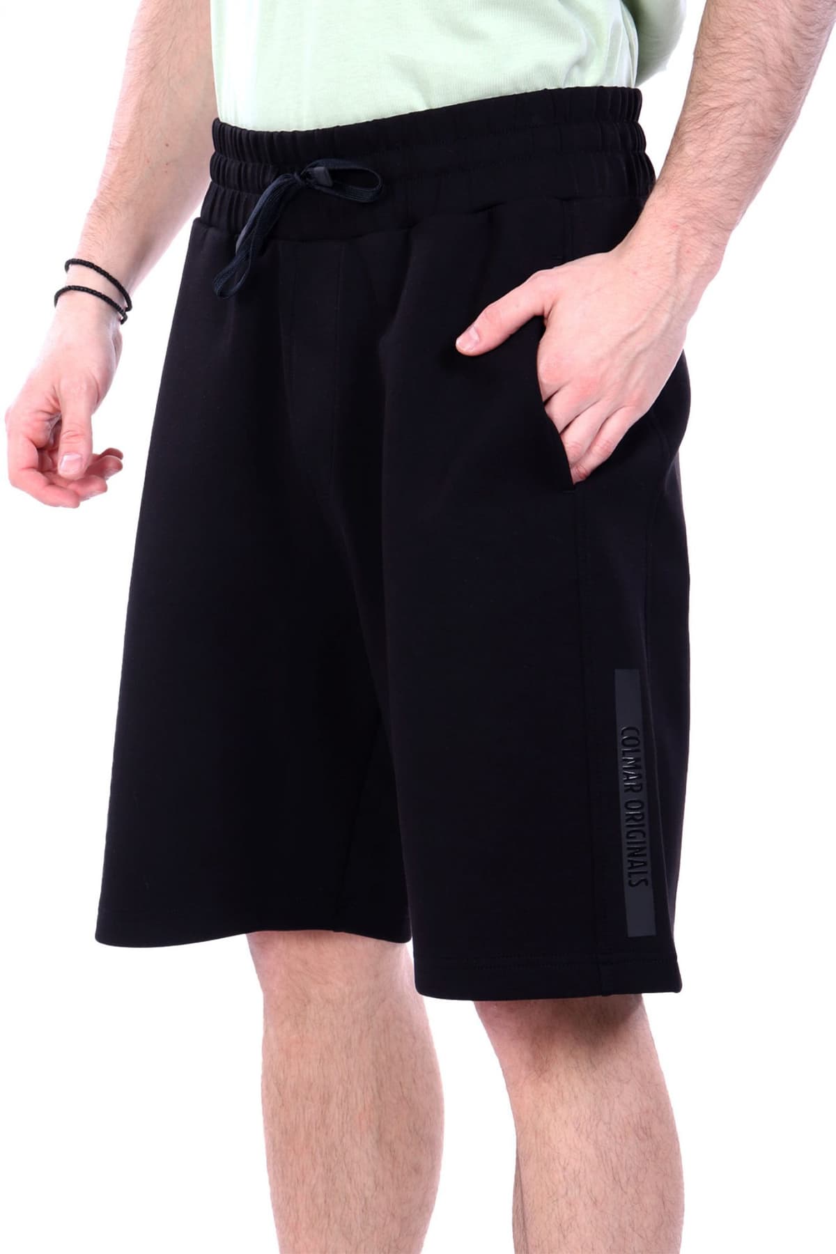 COLMAR ΒΕΡΜΟΥΔΑ ΦΟΥΤΕΡ COUNTED LOGO ΜΑΥΡΟ