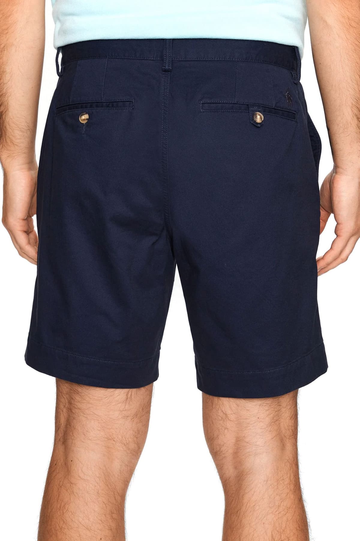 RALPH LAUREN ΒΕΡΜΟΥΔΑ CHINO STRAIGHT FIT STRETCH ΜΠΛΕ