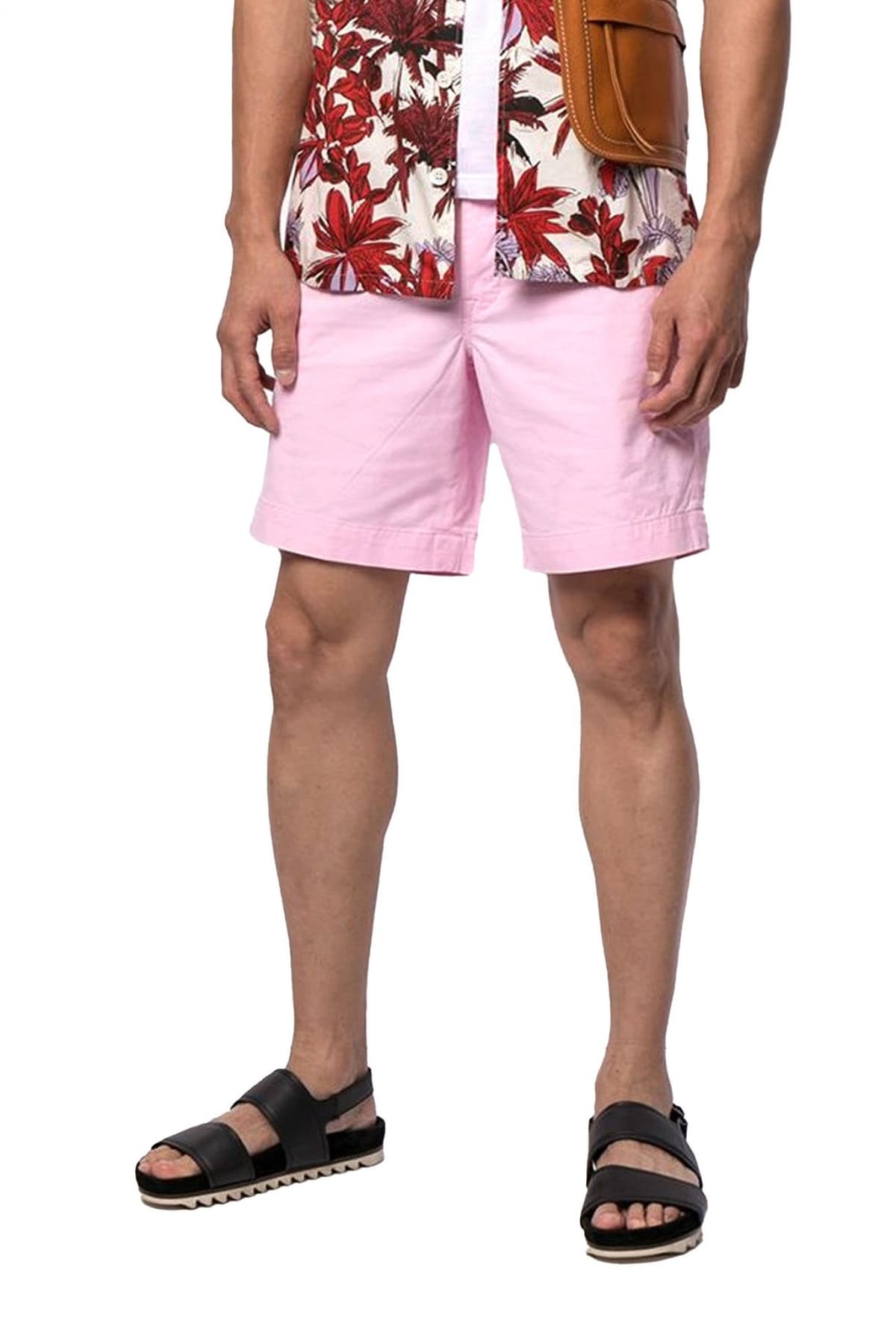 RALPH LAUREN ΒΕΡΜΟΥΔΑ CHINO STRAIGHT FIT STRETCH ΡΟΖ