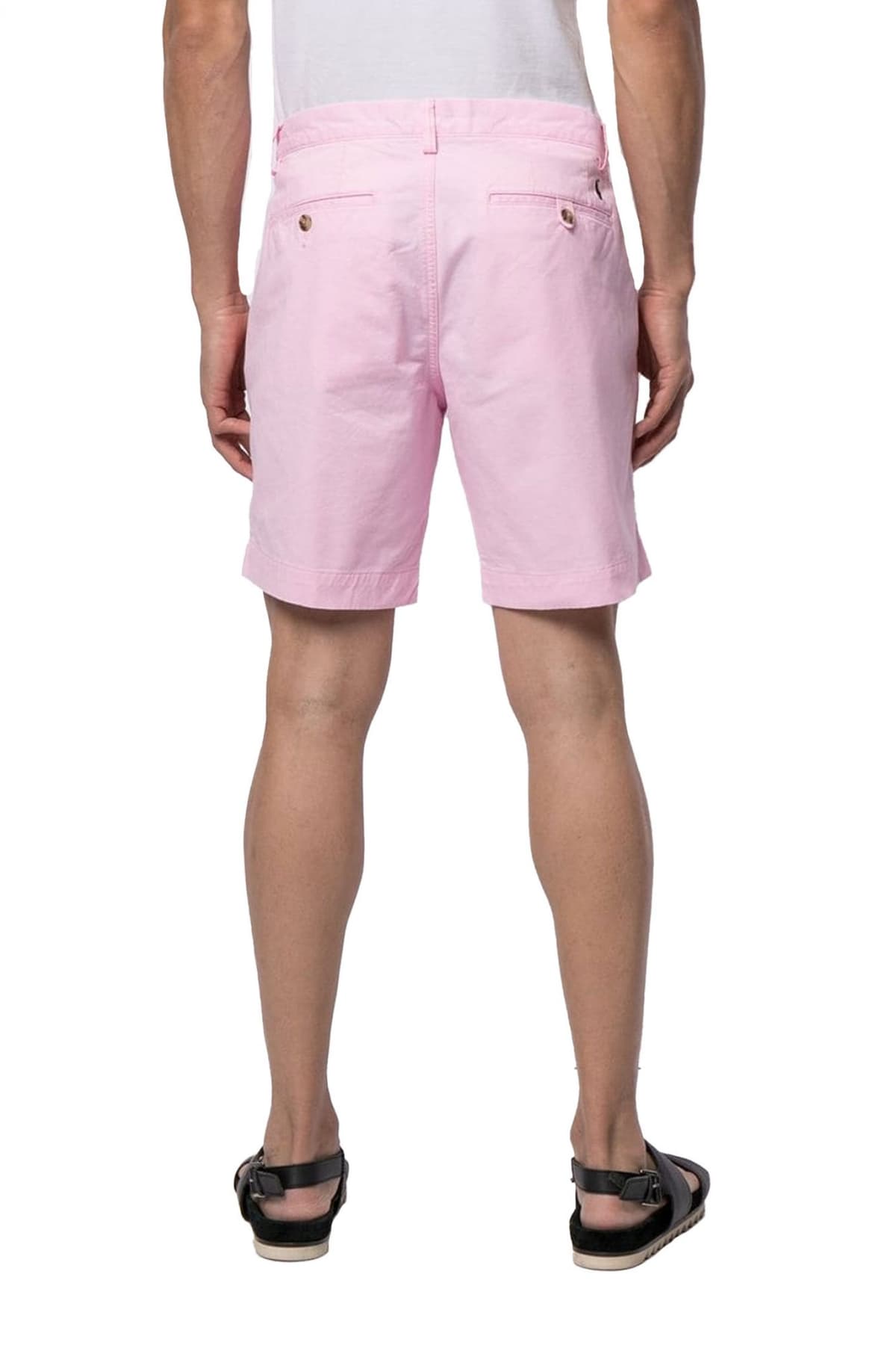 RALPH LAUREN ΒΕΡΜΟΥΔΑ CHINO STRAIGHT FIT STRETCH ΡΟΖ