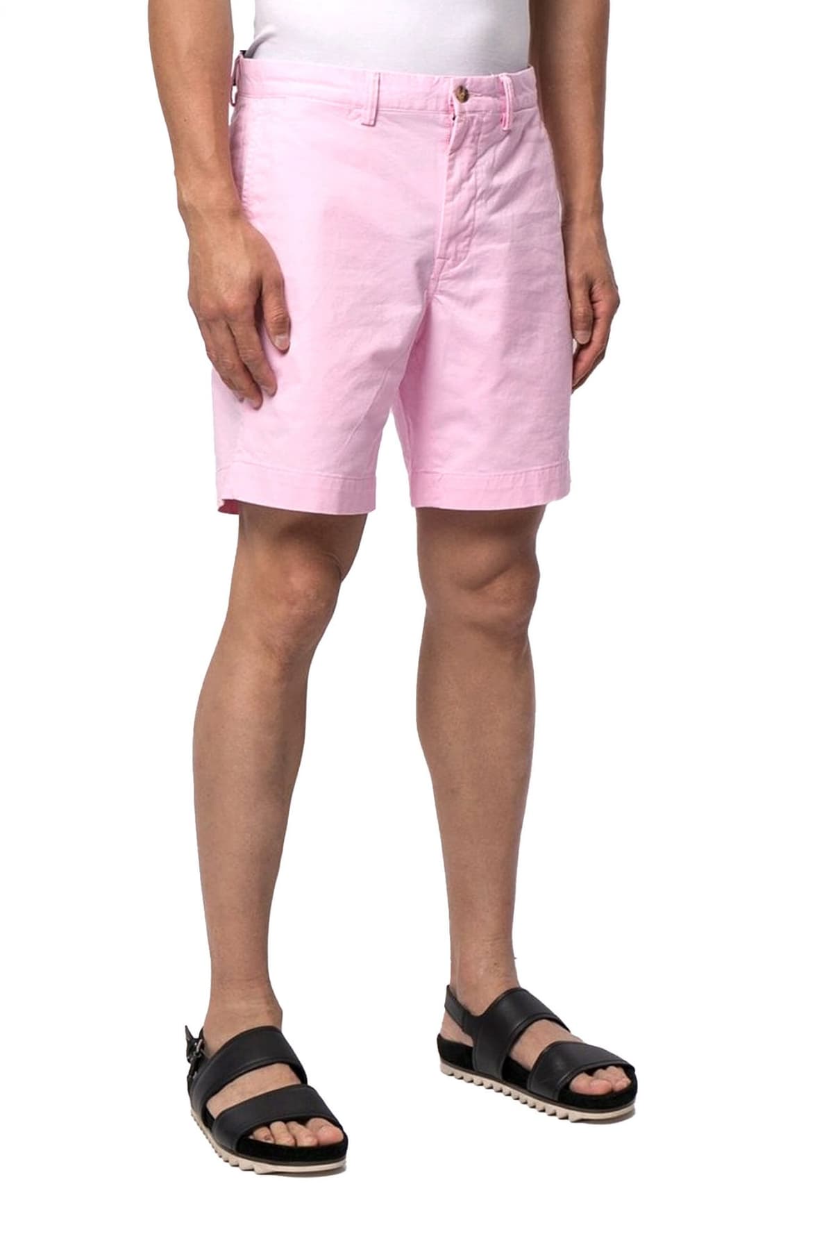 RALPH LAUREN ΒΕΡΜΟΥΔΑ CHINO STRAIGHT FIT STRETCH ΡΟΖ