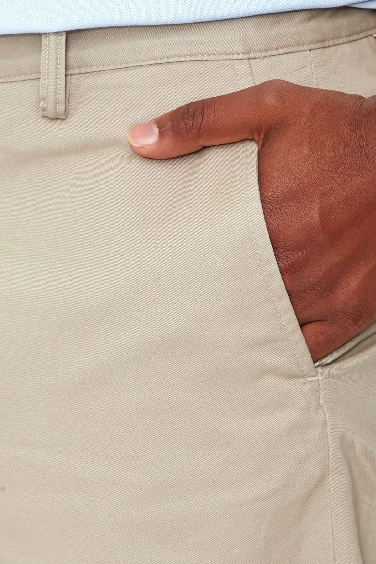 RALPH LAUREN ΒΕΡΜΟΥΔΑ CHINO STRAIGHT FIT STRETCH ΜΠΕΖ