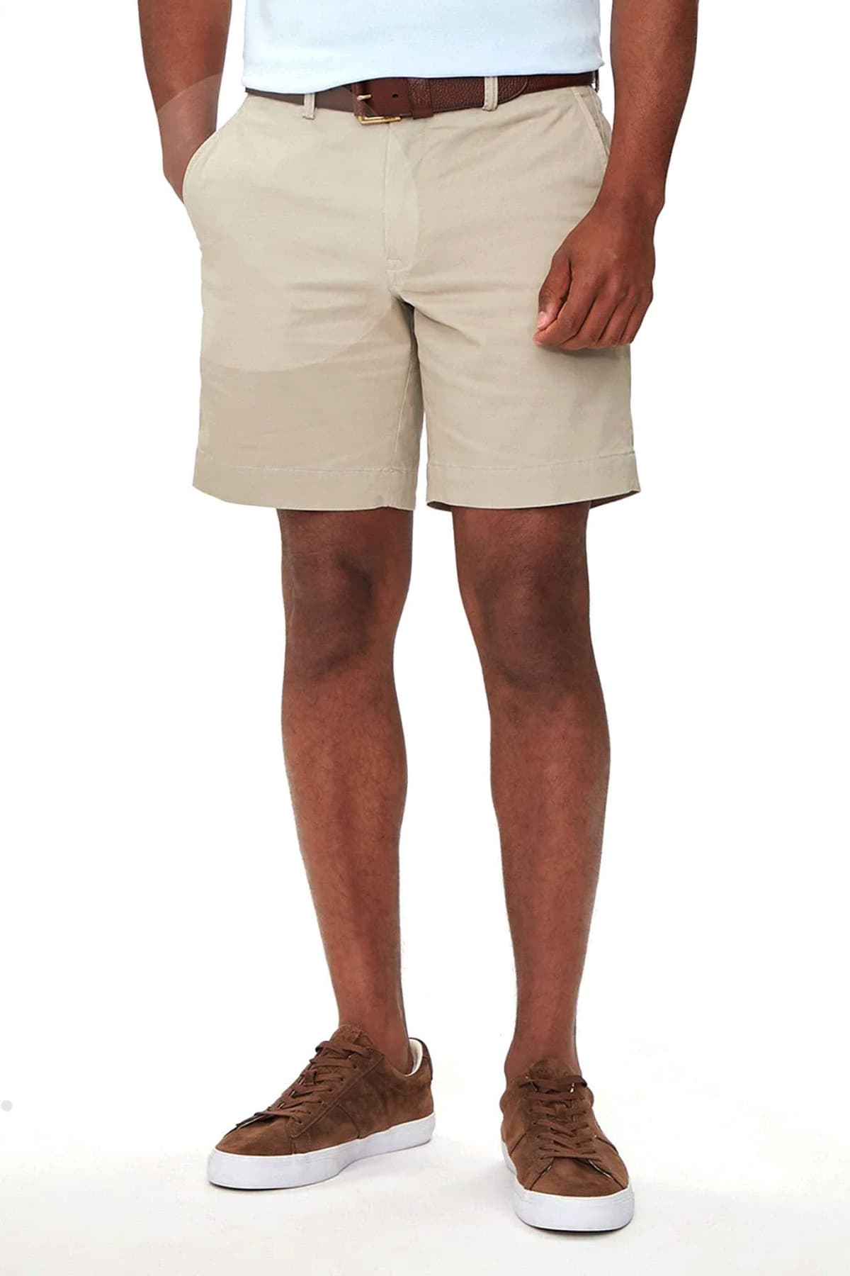 RALPH LAUREN ΒΕΡΜΟΥΔΑ CHINO STRAIGHT FIT STRETCH ΜΠΕΖ