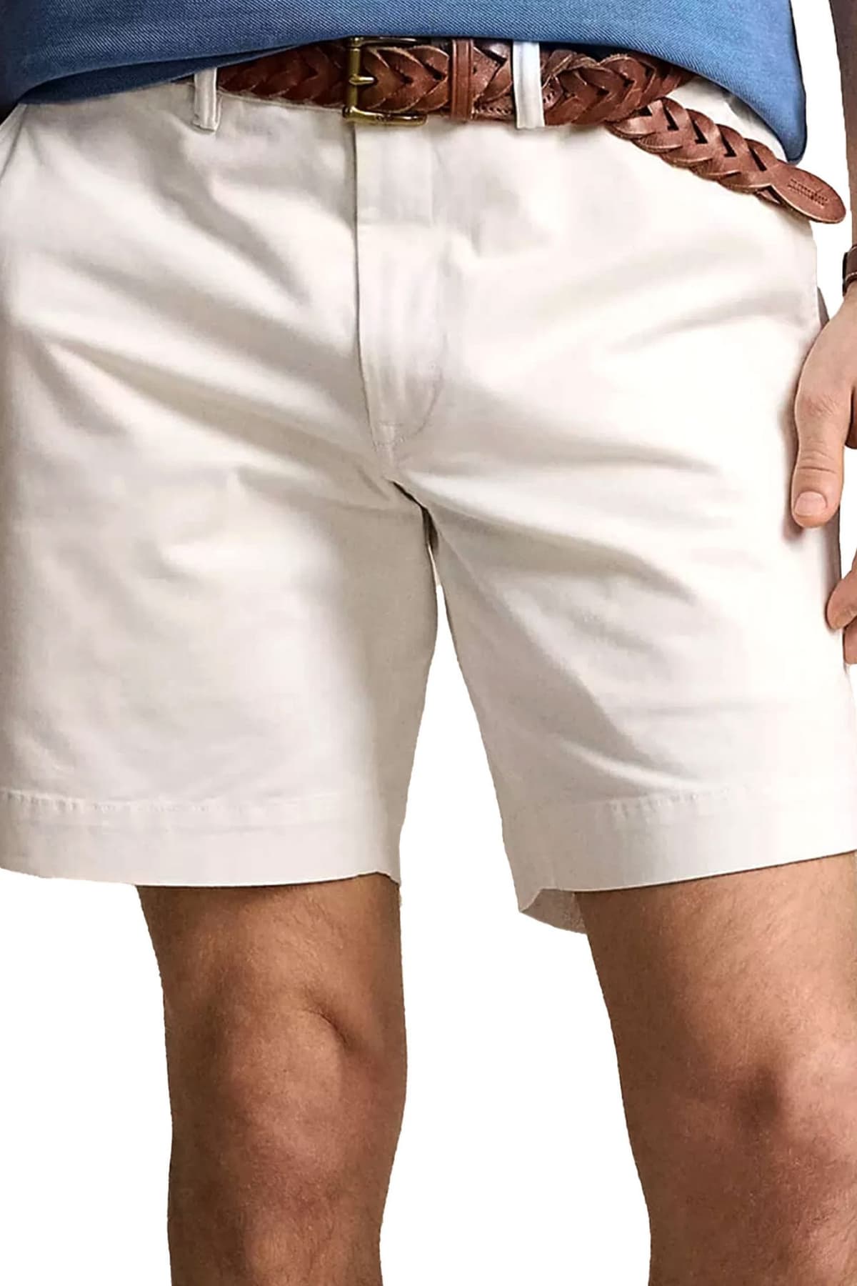 RALPH LAUREN ΒΕΡΜΟΥΔΑ CHINO STRAIGHT FIT STRETCH ΛΕΥΚΟ