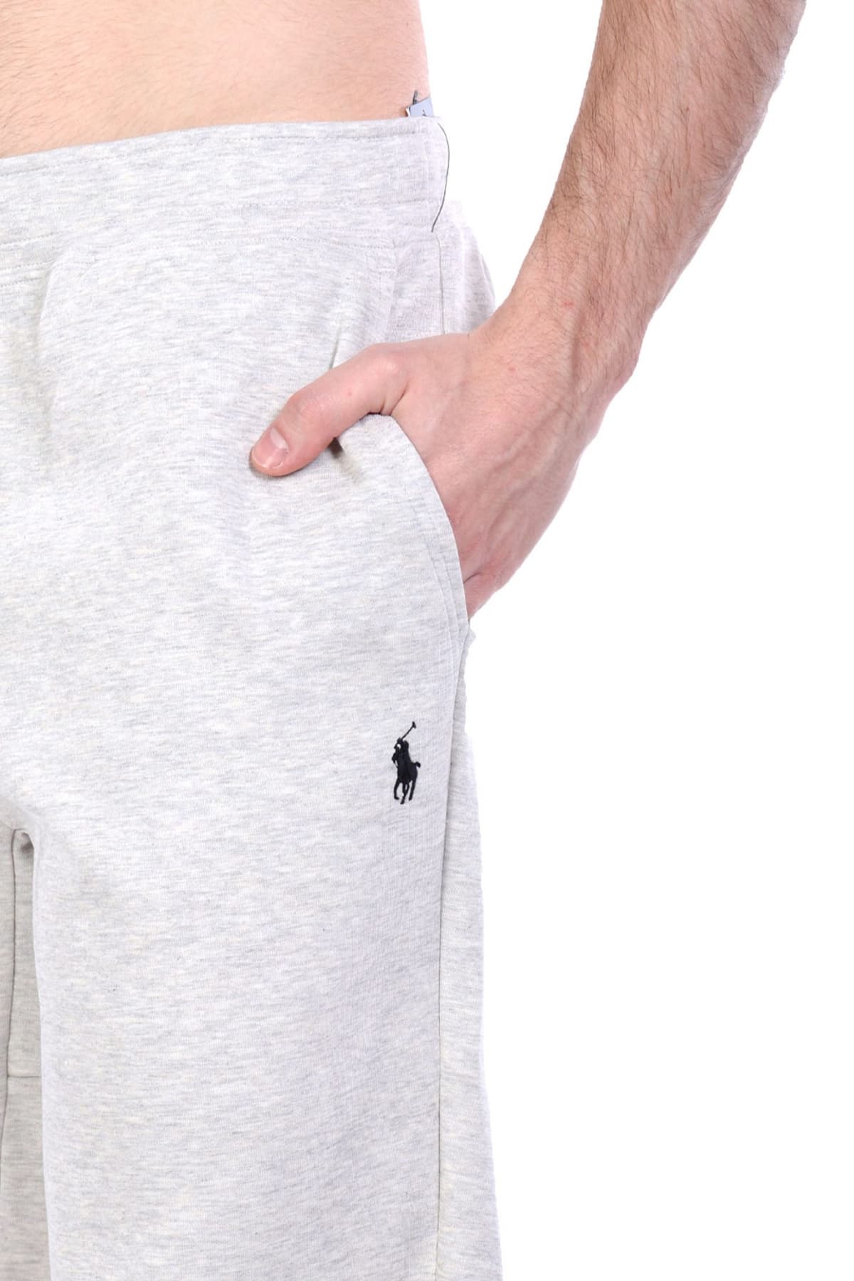 RALPH LAUREN ΒΕΡΜΟΥΔΑ ΦΟΥΤΕΡ LOGO ΓΚΡΙ