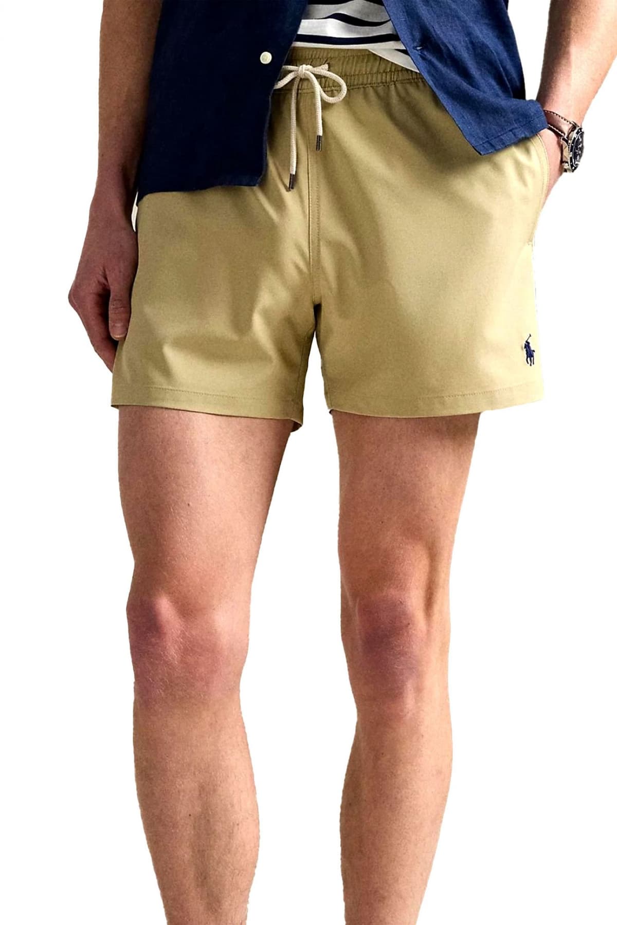 RALPH LAUREN ΜΑΓΙΩ SHORT M CLASSICS TRAVELER LOGO ΜΠΕΖ