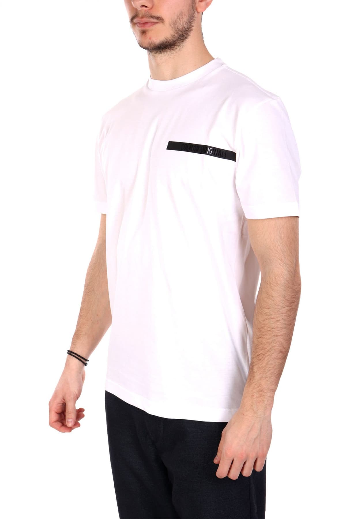 COLMAR T-SHIRT CREW NECK FRIDA LOGO ΛΕΥΚΟ