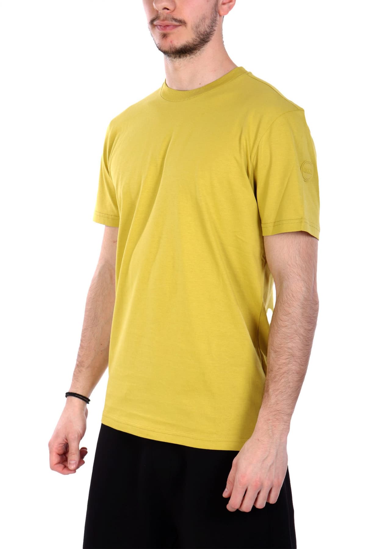 COLMAR T-SHIRT CREW NECK FRIDA LOGO ΜΟΥΣΤΑΡΔΙ