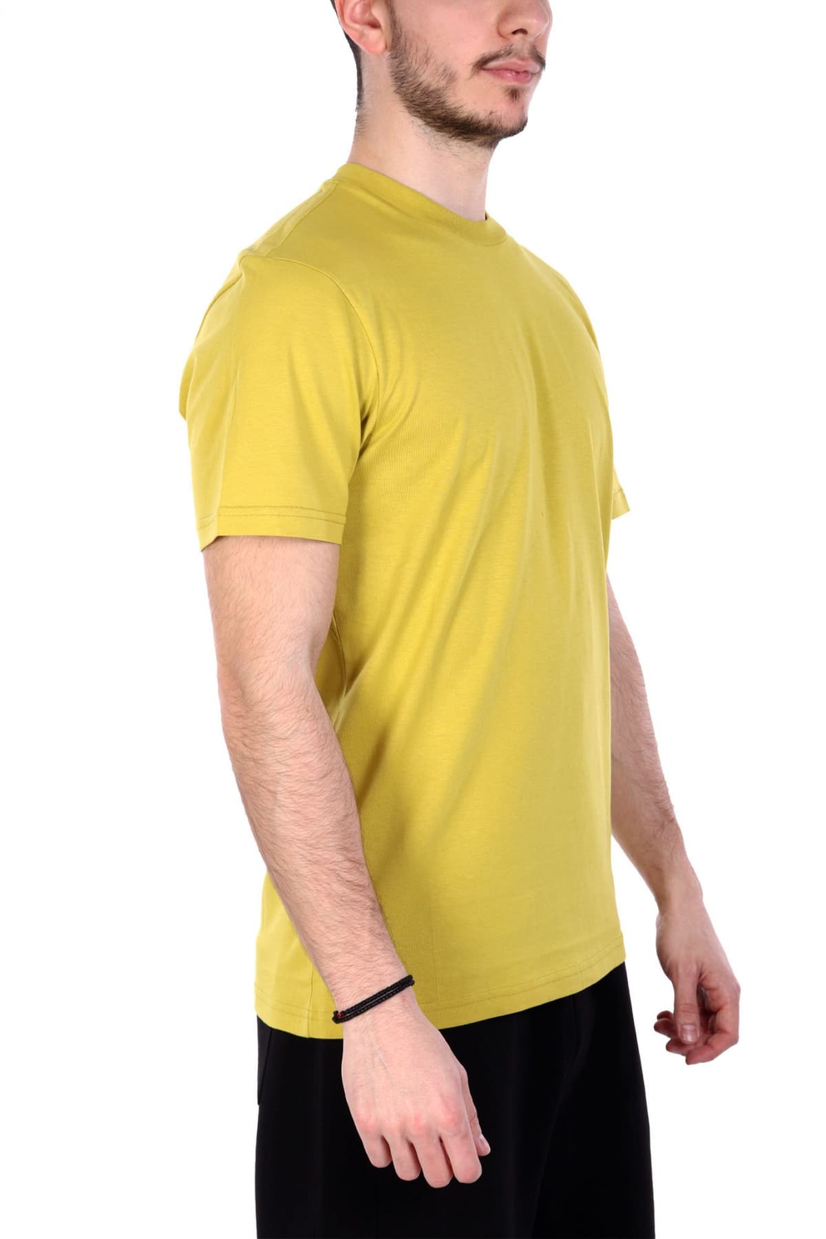 COLMAR T-SHIRT CREW NECK FRIDA LOGO ΜΟΥΣΤΑΡΔΙ