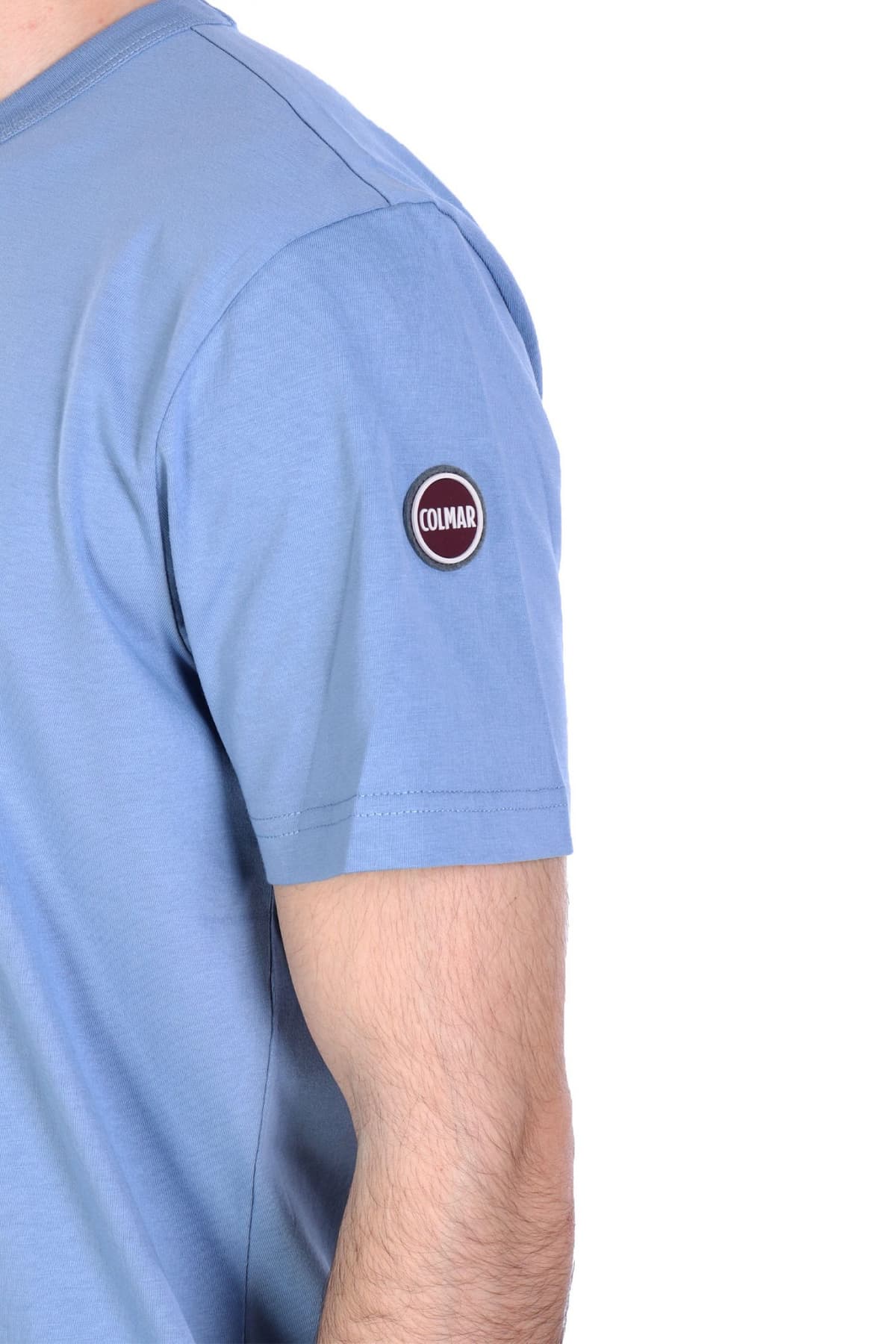 COLMAR T-SHIRT CREW NECK FRIDA LOGO ΣΙΕΛ