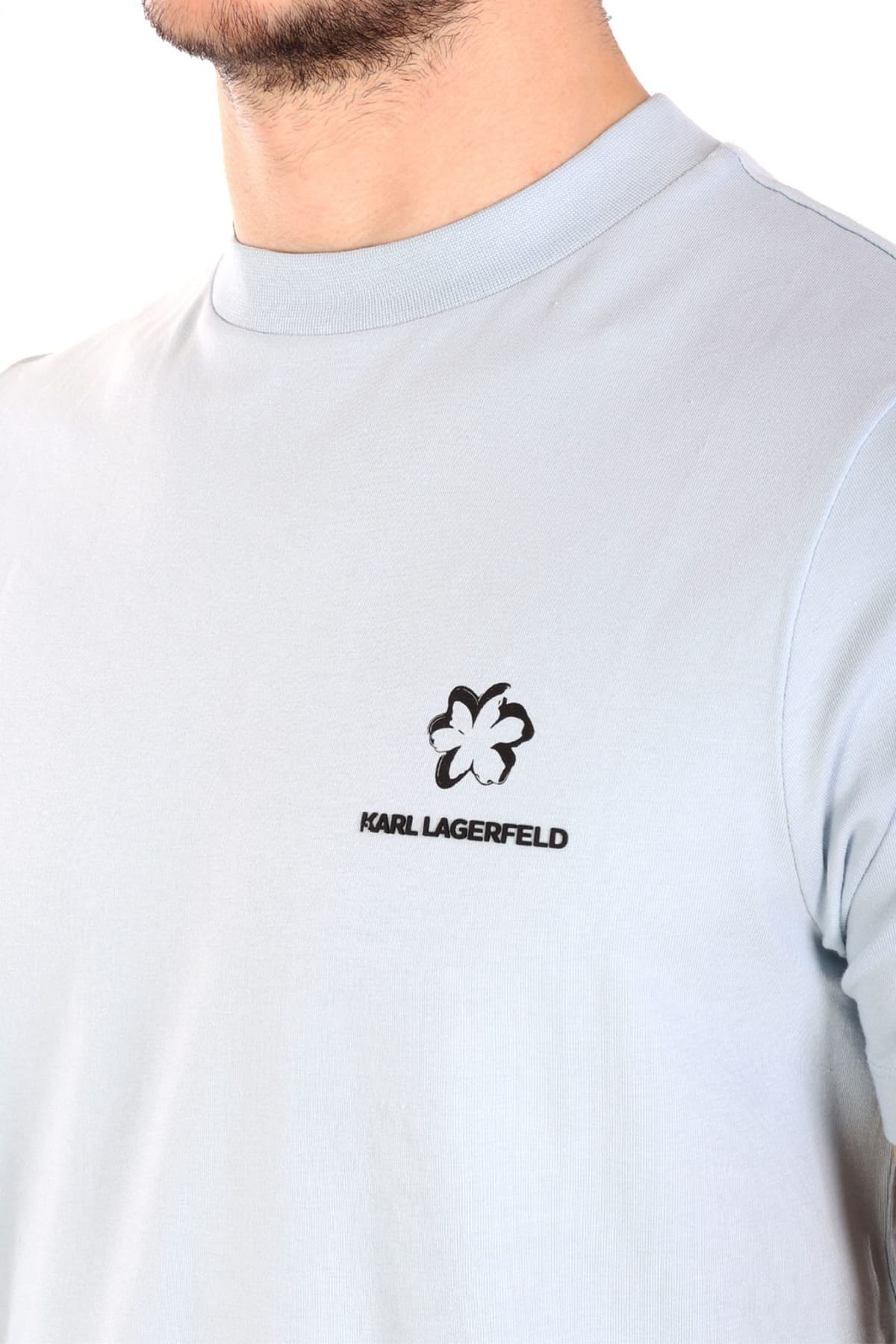 Men's T-Shirts Karl Lagerfeld Blue