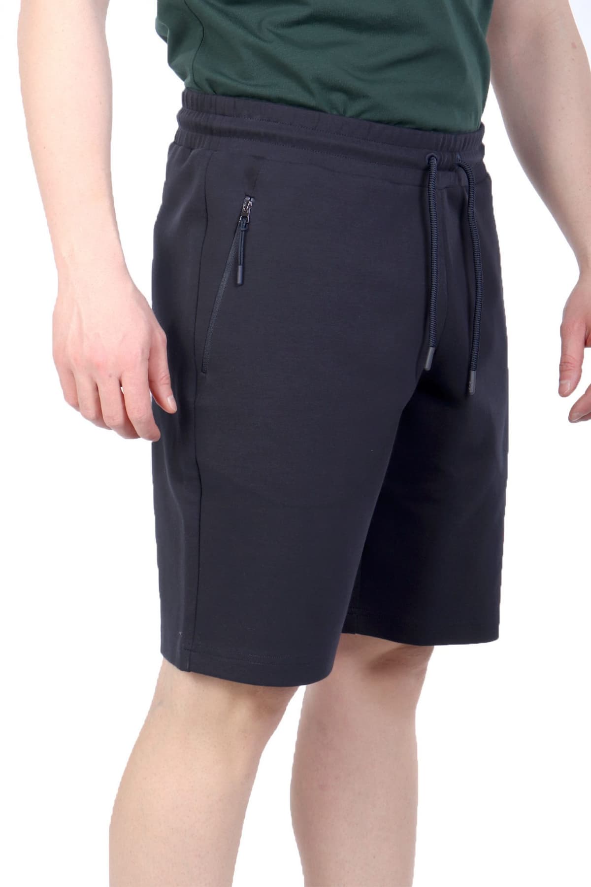 ARMANI 7 ΒΕΡΜΟΥΔΑ ΦΟΥΤΕΡ LOGO ΜΠΛΕ