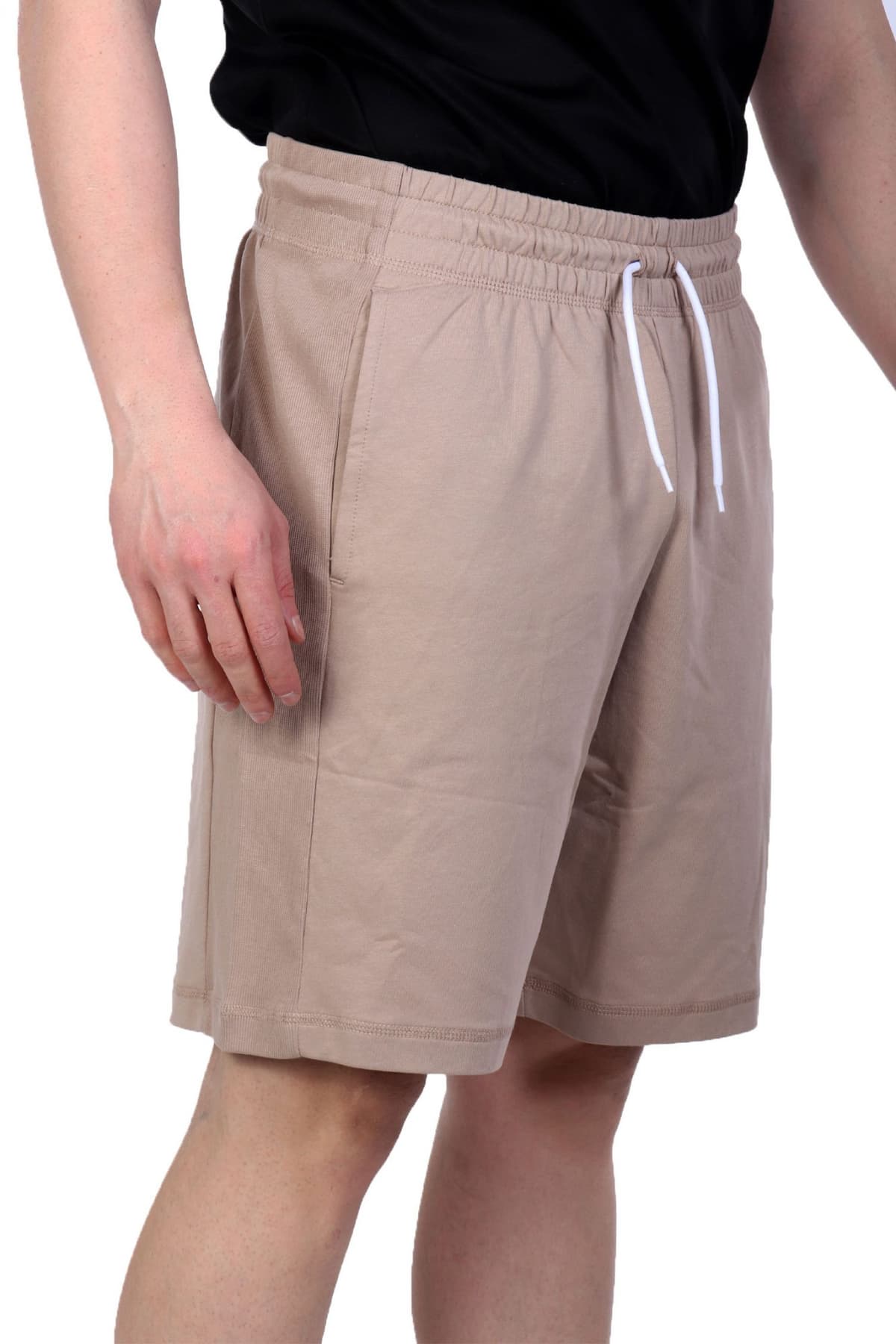 ARMANI 7 ΒΕΡΜΟΥΔΑ ΦΟΥΤΕΡ LOGO ΜΠΕΖ