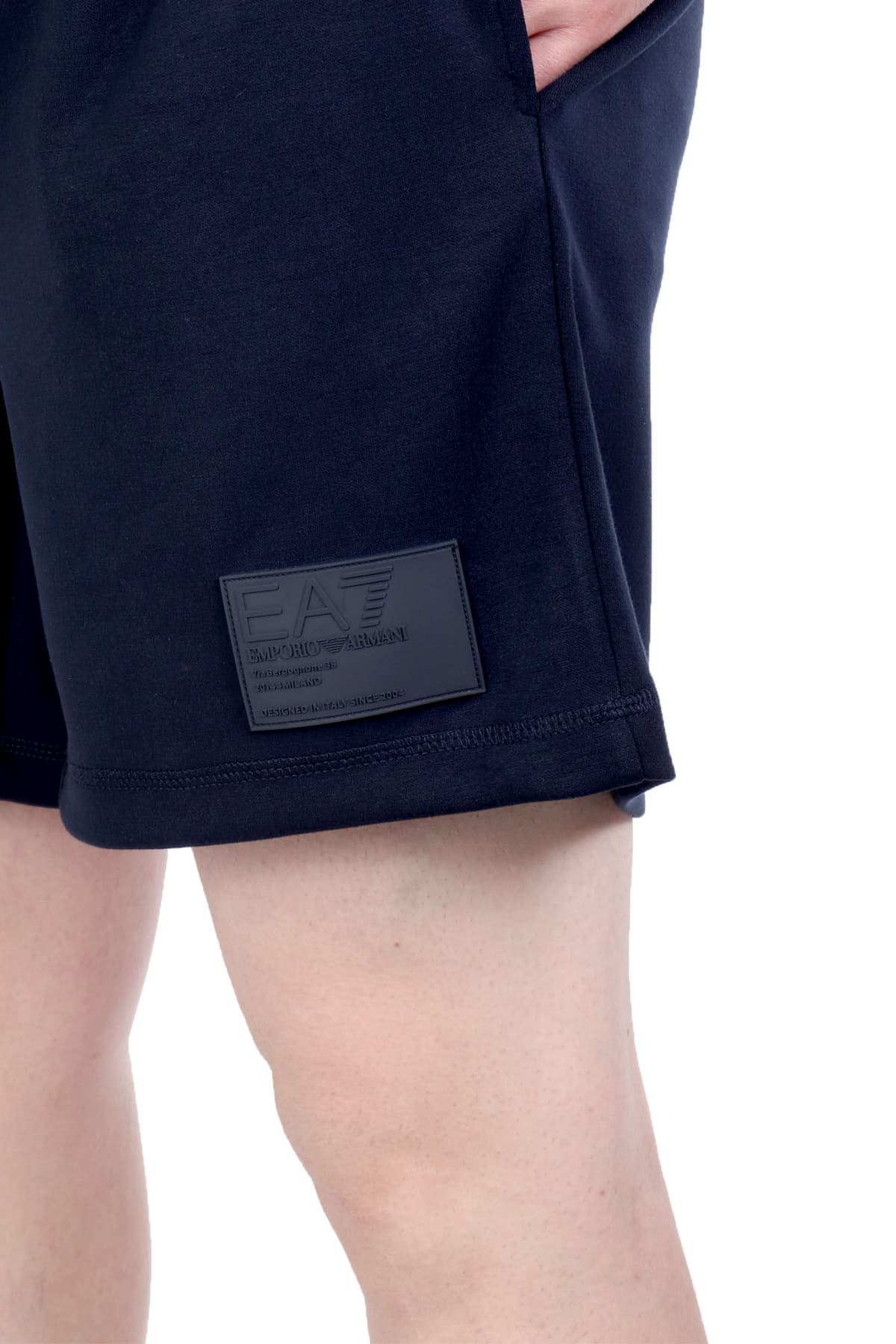 ARMANI 7 ΒΕΡΜΟΥΔΑ ΦΟΥΤΕΡ LOGO ΜΠΛΕ