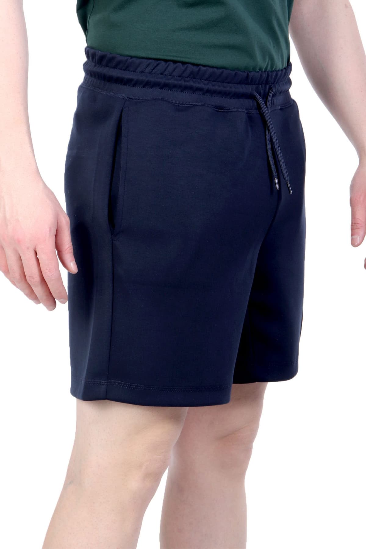 ARMANI 7 ΒΕΡΜΟΥΔΑ ΦΟΥΤΕΡ LOGO ΜΠΛΕ