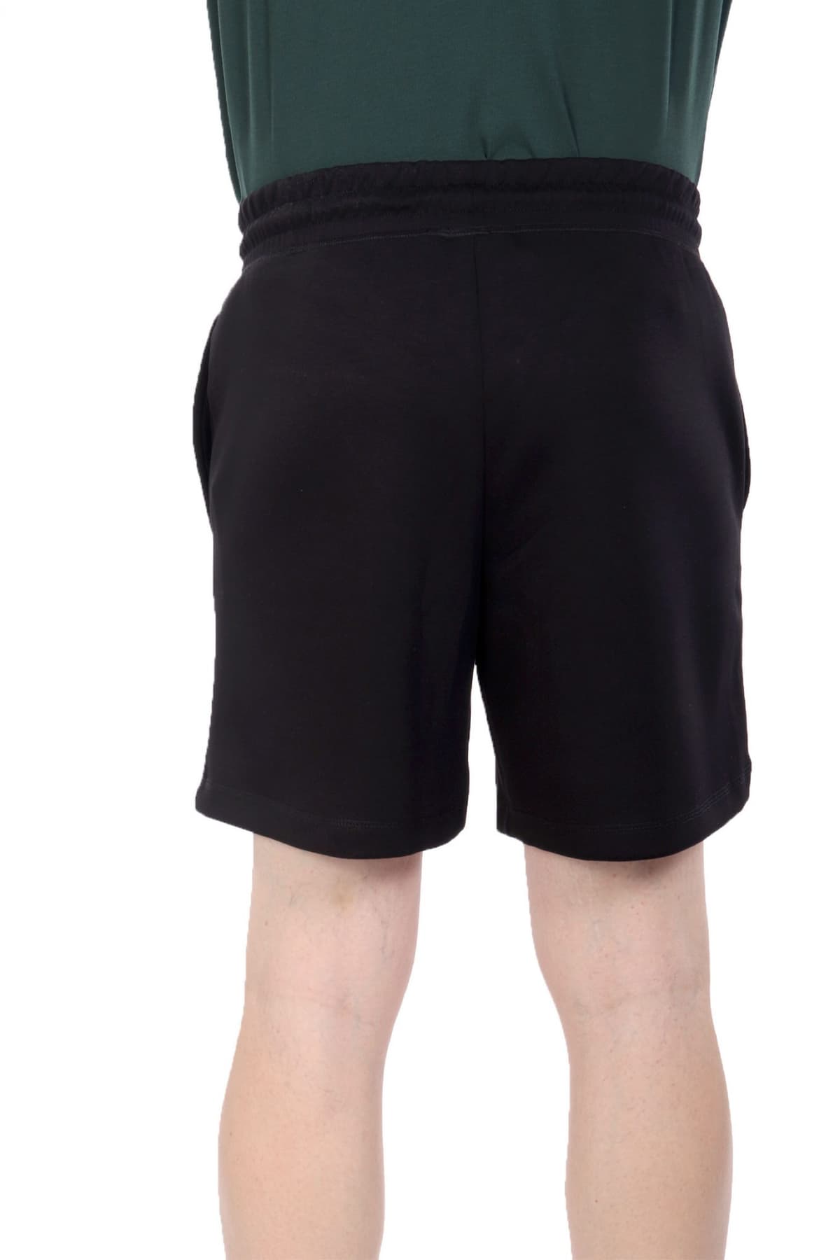 ARMANI 7 ΒΕΡΜΟΥΔΑ ΦΟΥΤΕΡ LOGO ΜΑΥΡΟ