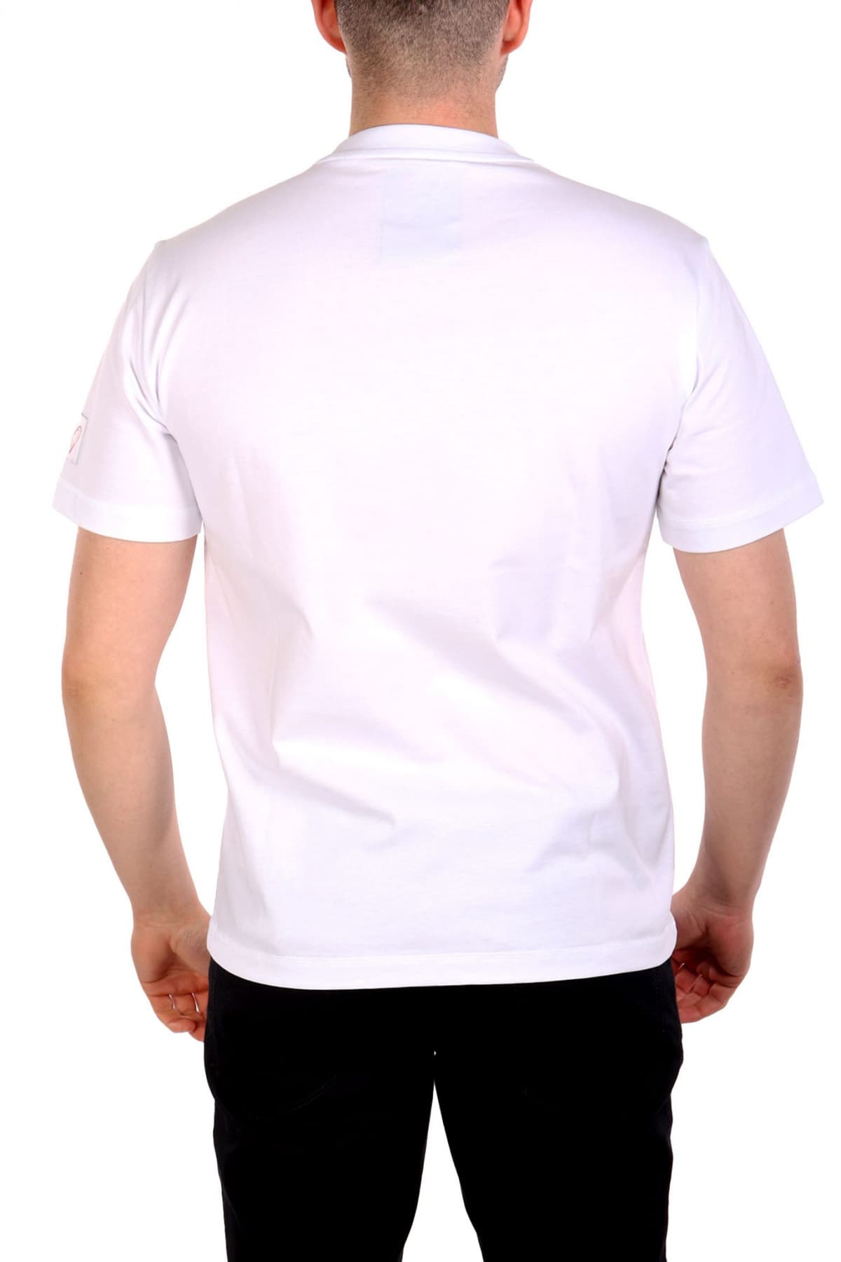 ARMANI 7 T-SHIRT LOGO HEART ΛΕΥΚΟ