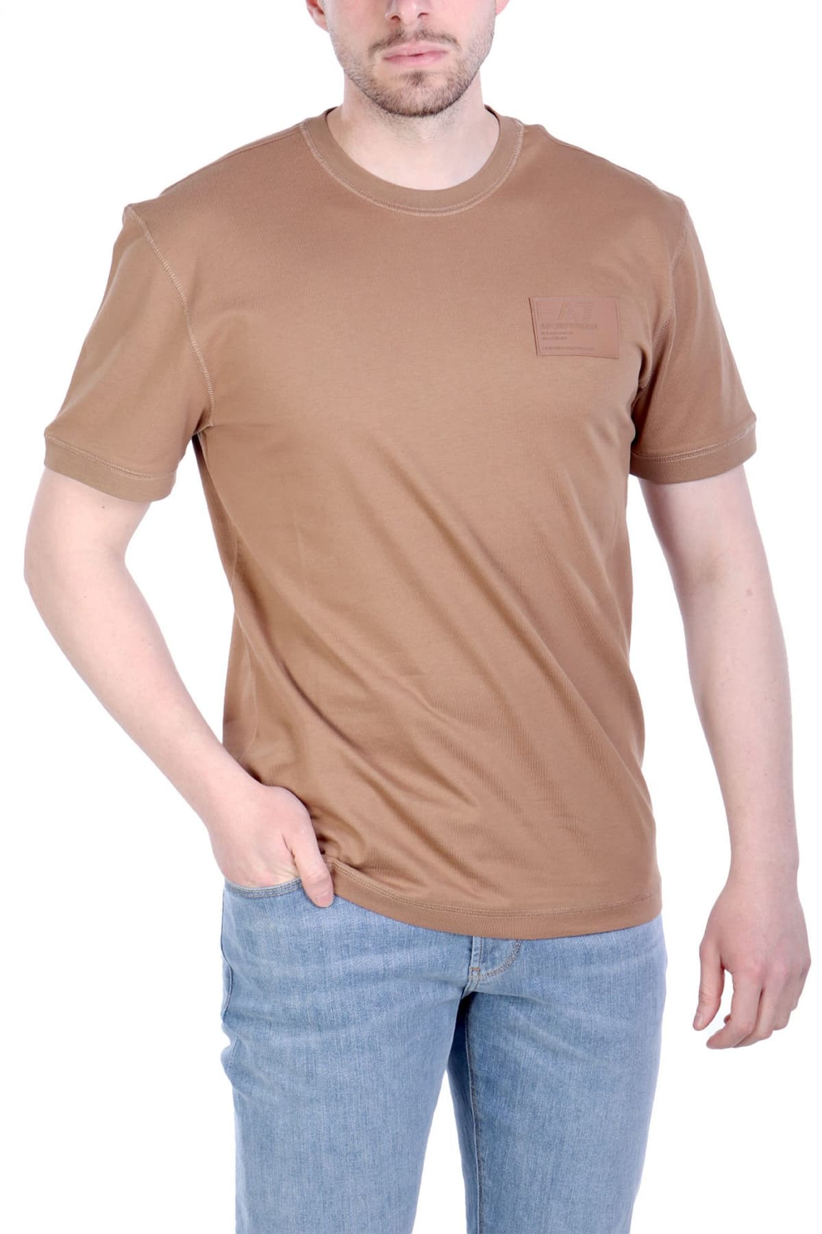 ARMANI 7 T-SHIRT LOGO ΤΑΜΠΑ