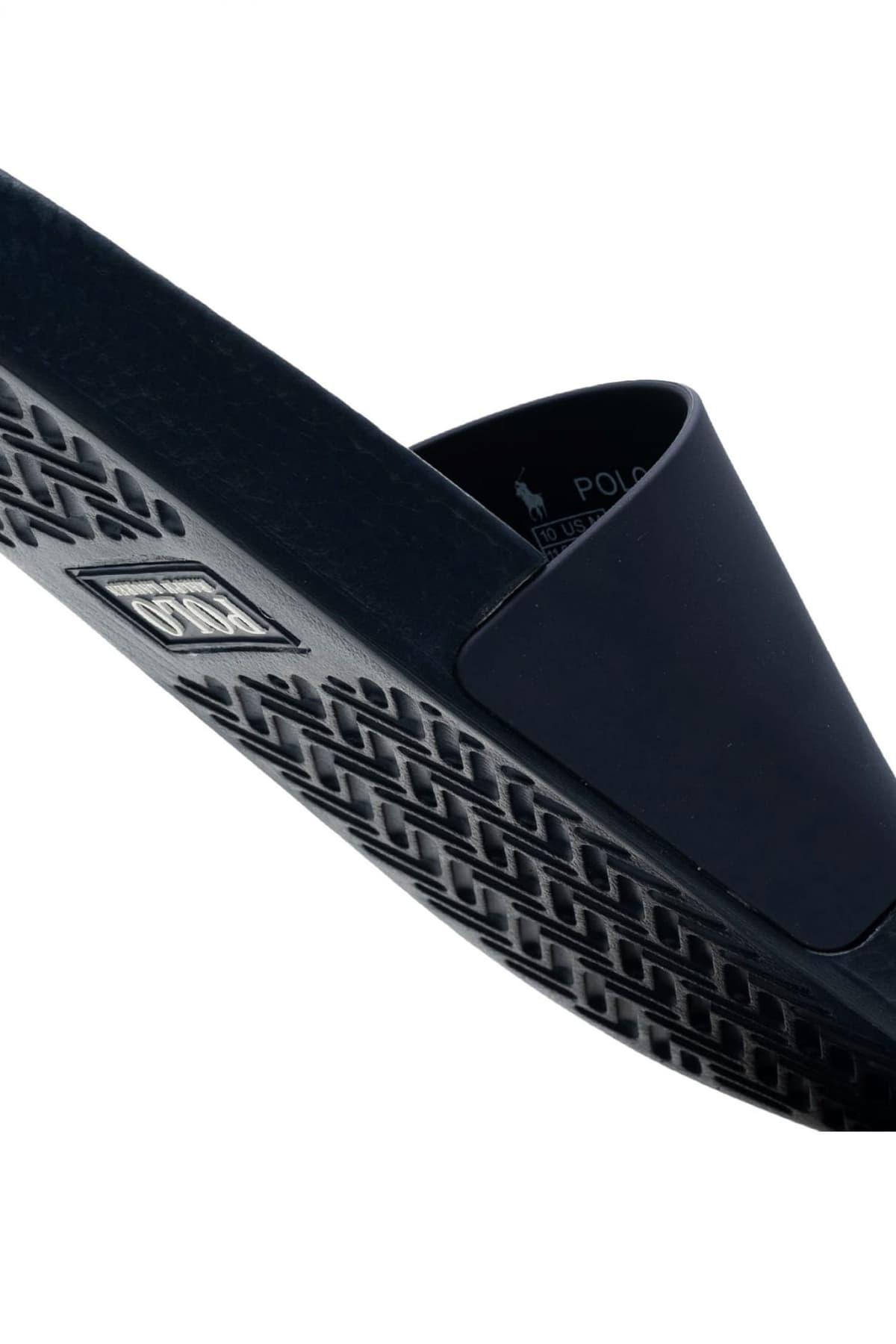 RALPH LAUREN ΠΑΝΤΟΦΛΕΣ POLO SLIDE-SN-SLI LOGO BEAR ΜΠΛΕ