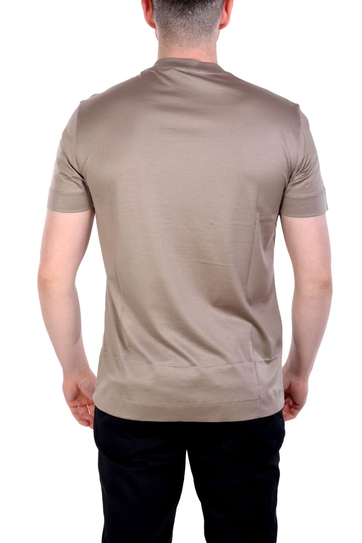 EMPORIO ARMANI T-SHIRT LOGO ΜΠΕΖ